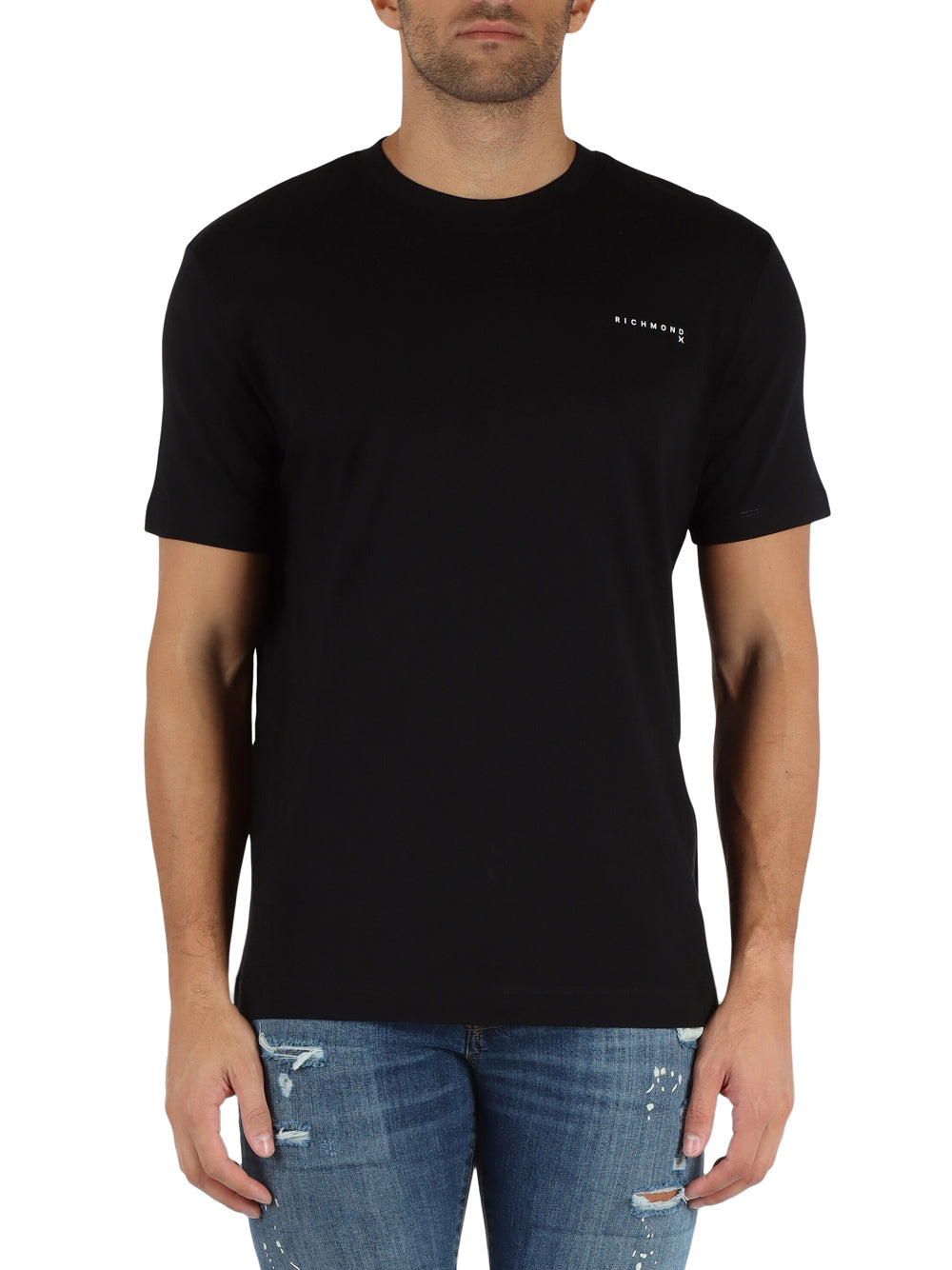 T-shirt Richmond Alipo da Uomo - Nero