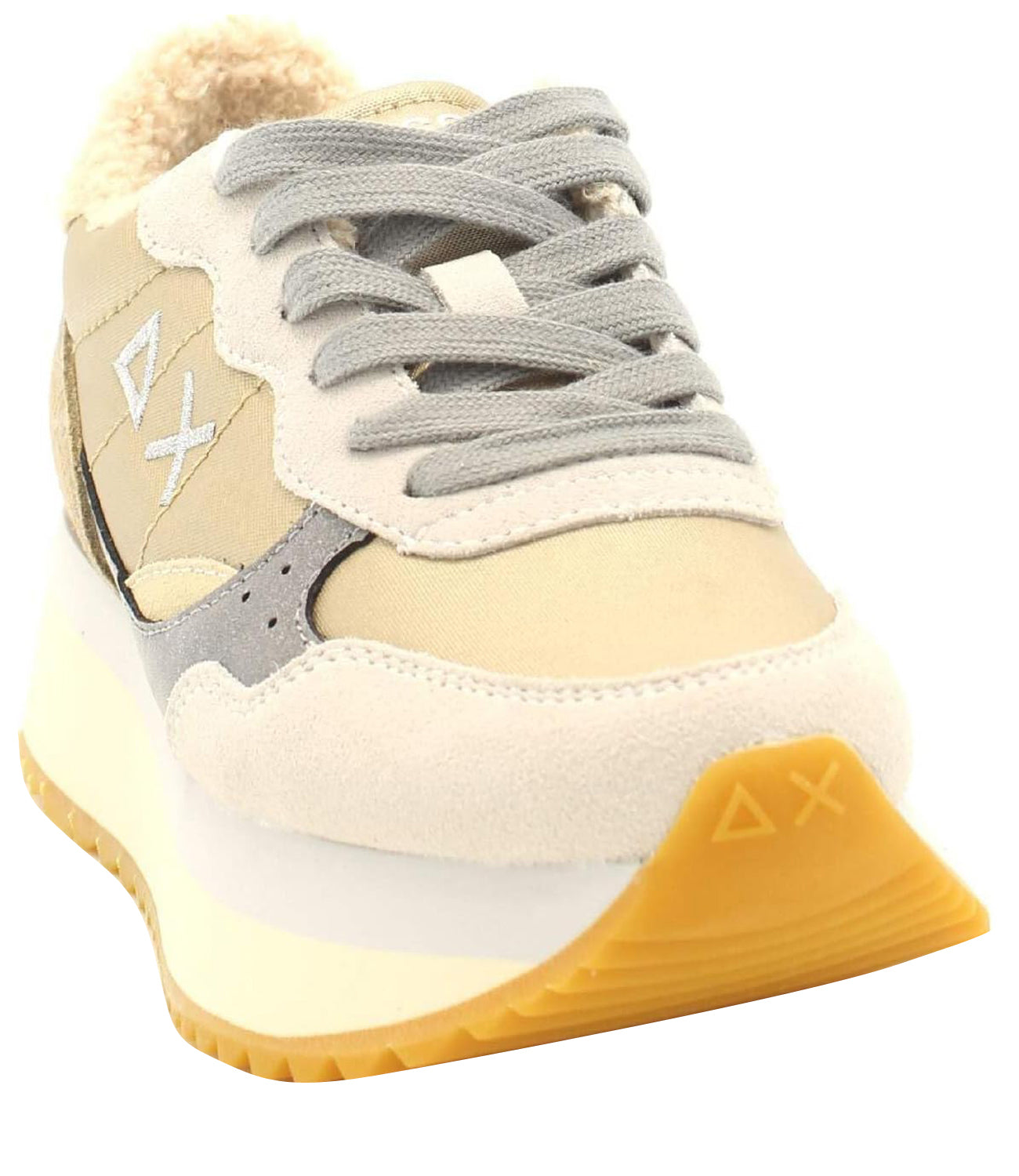 Sun68 Sneakers Big Ally Winter Donna Mod. Z44213 31 Bianco Panna