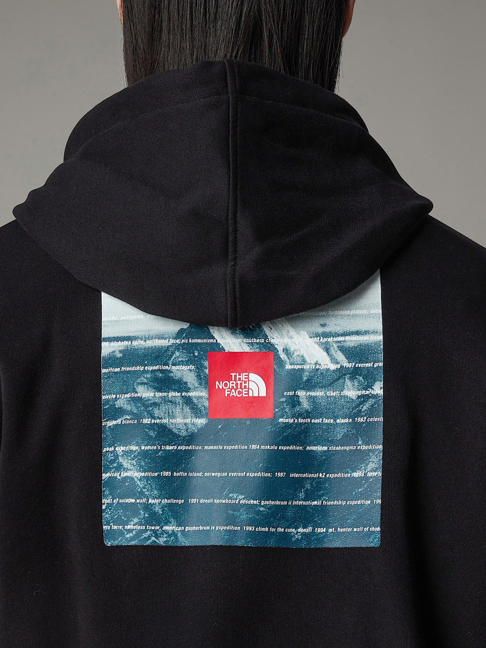 Felpa Cappuccio The North Face Expedition da Uomo - Nero