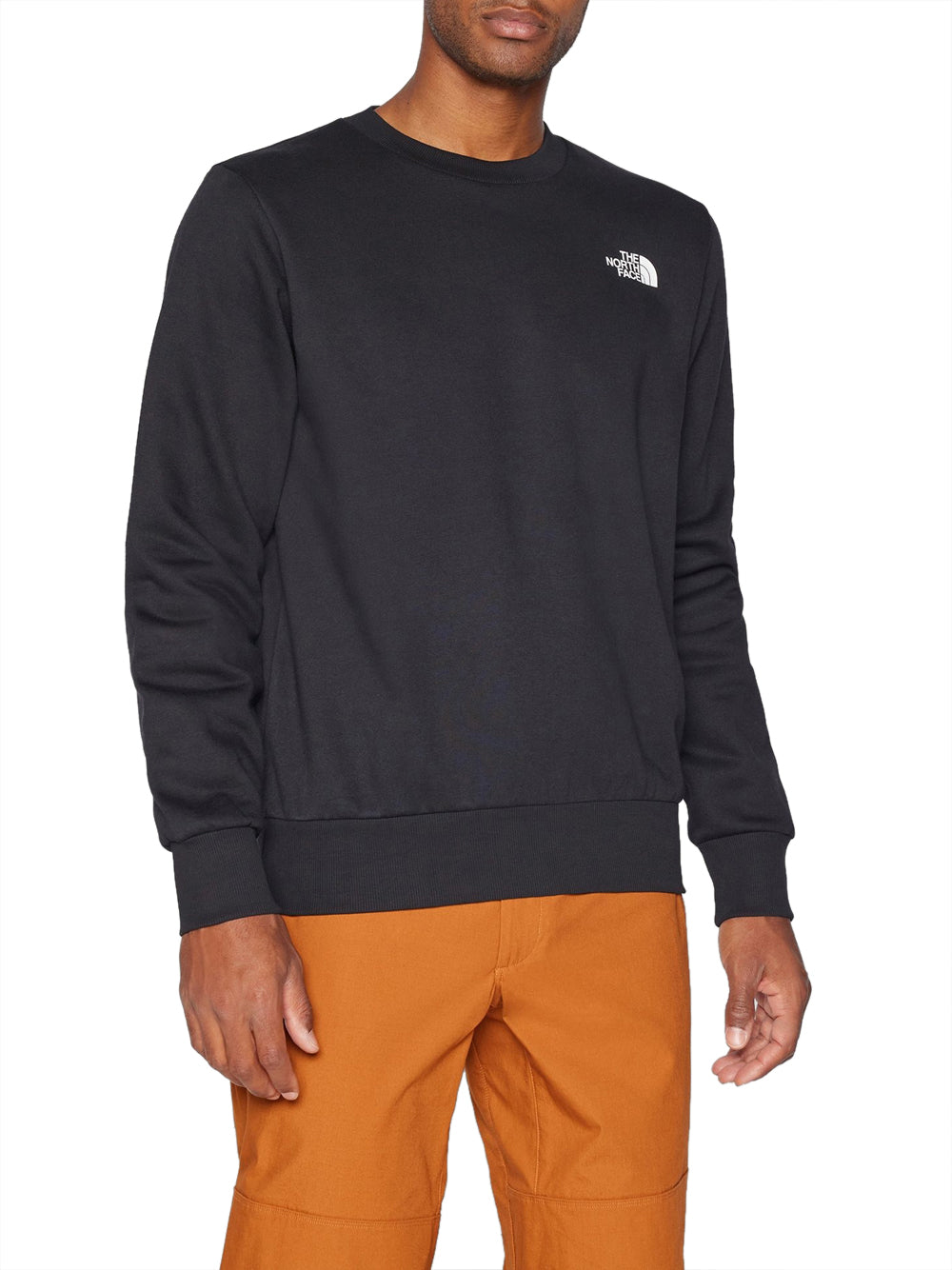 Felpa The North Face Simple Dome Crew da Uomo - Nero