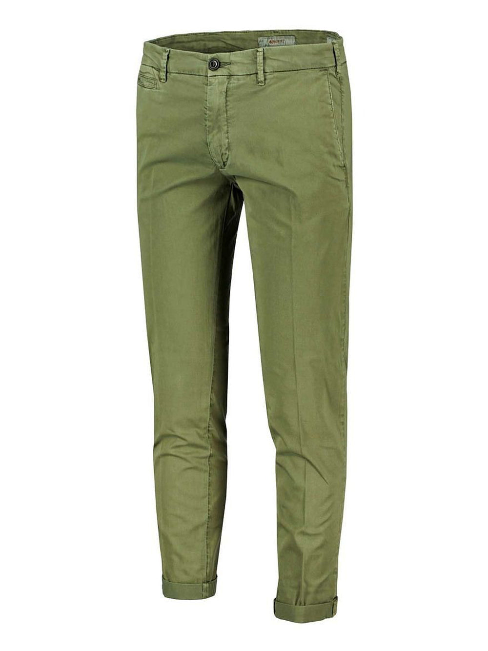 Pantalone Chino 40Weft da Uomo - Verde