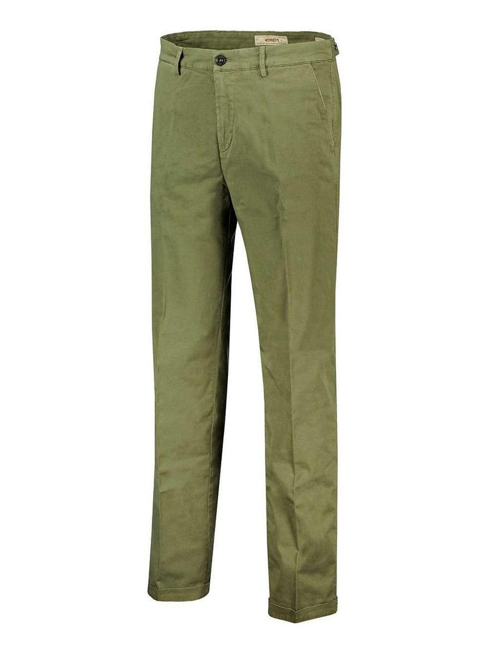 Pantalone Chino 40Weft da Uomo - Verde