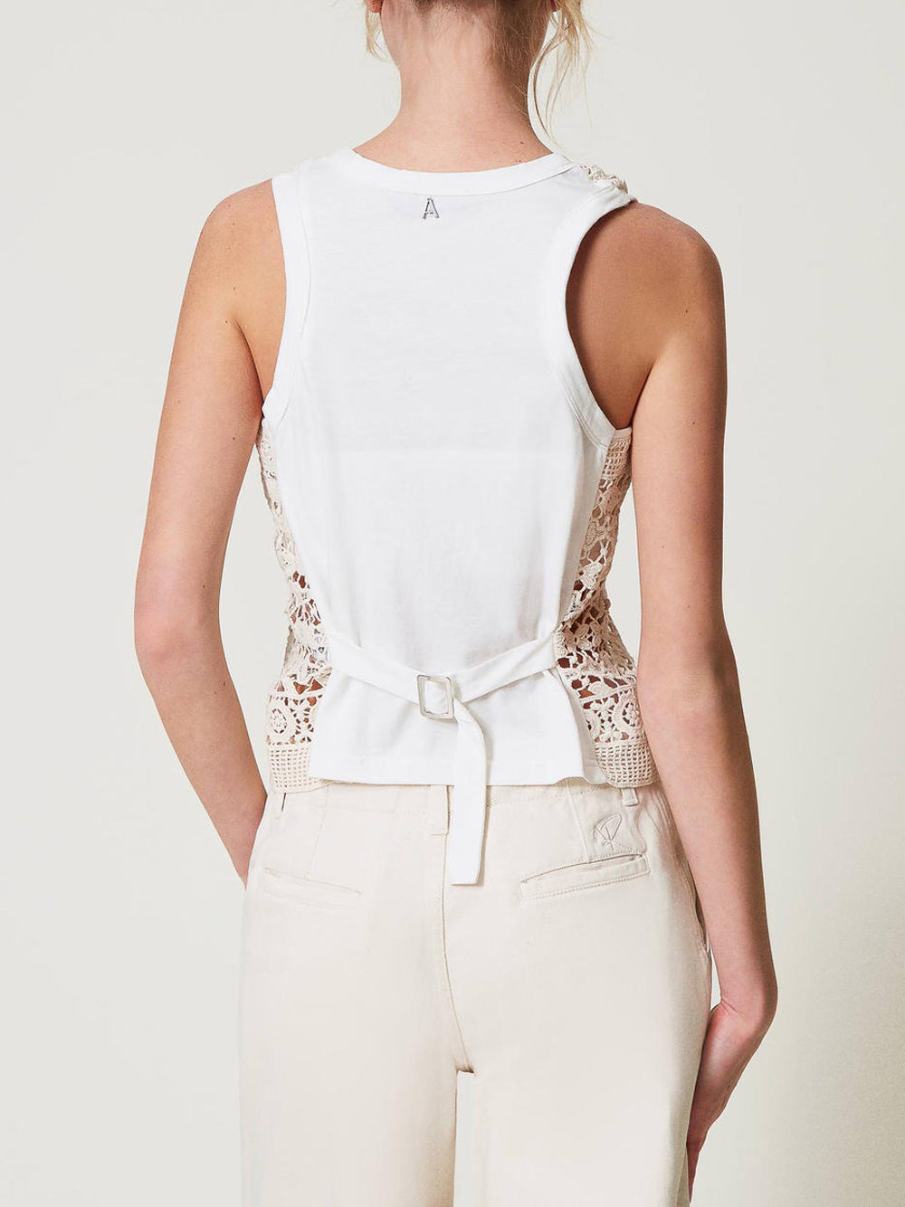 Top Actitude da Donna - Bianco