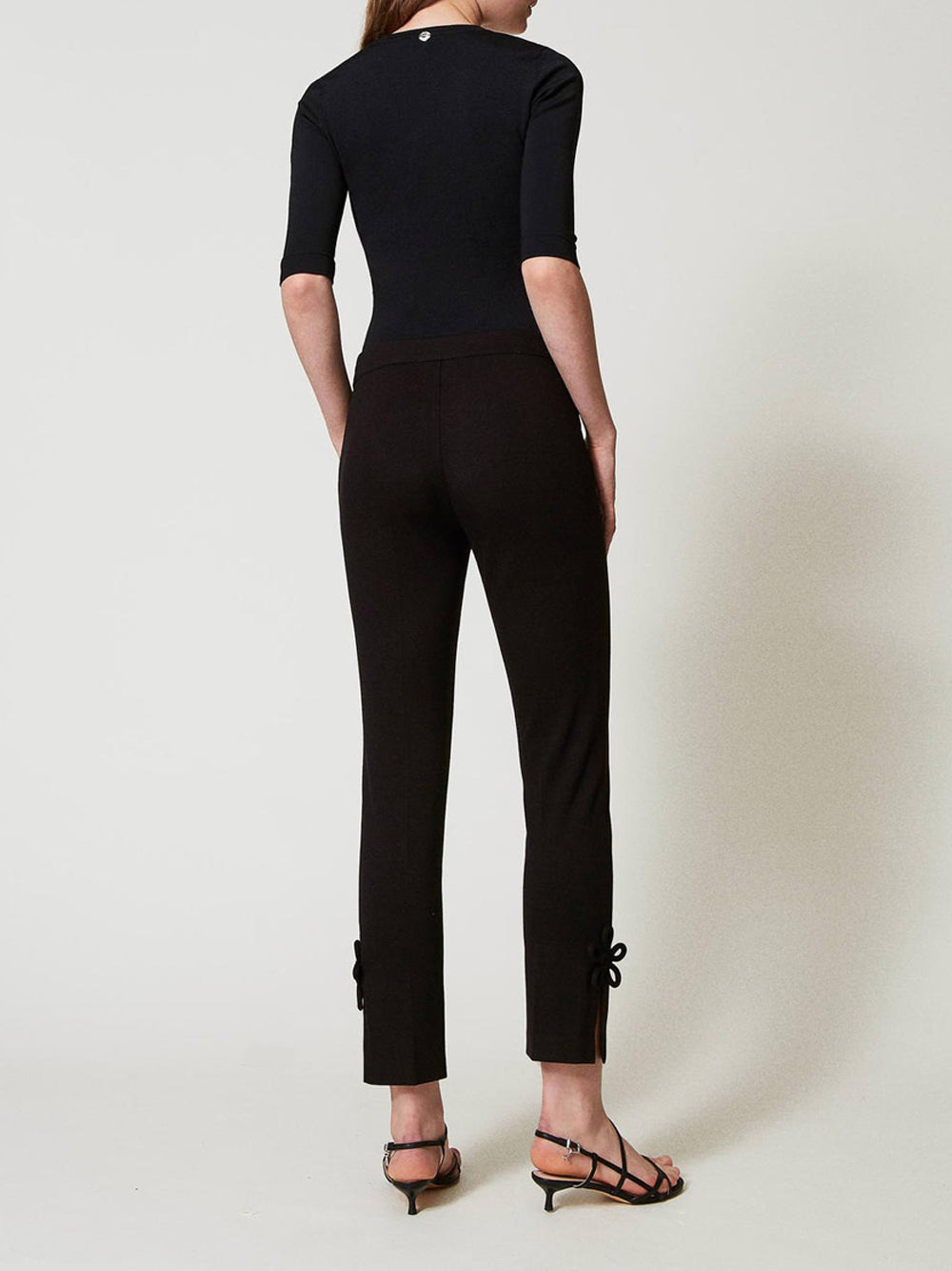 Pantalone Slim Actitude da Donna - Nero