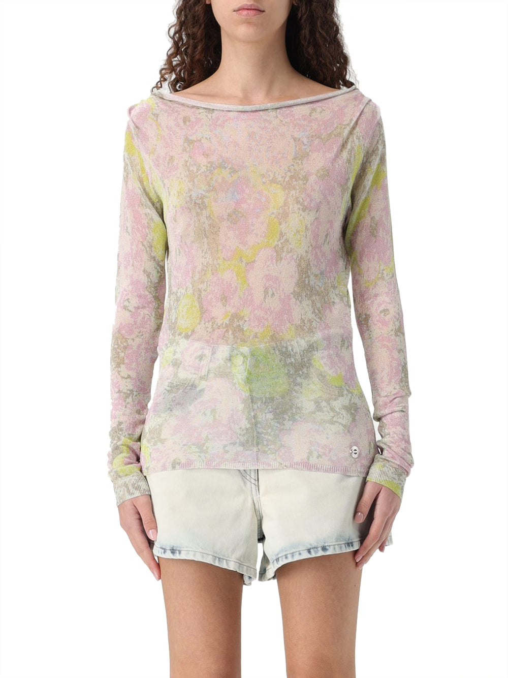 Maglia Actitude da Donna - Floreale Multicolore