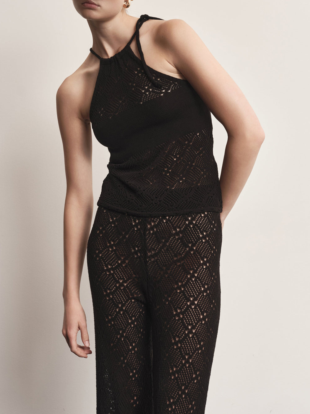 Pantalone Palazzo Akep da Donna - Nero