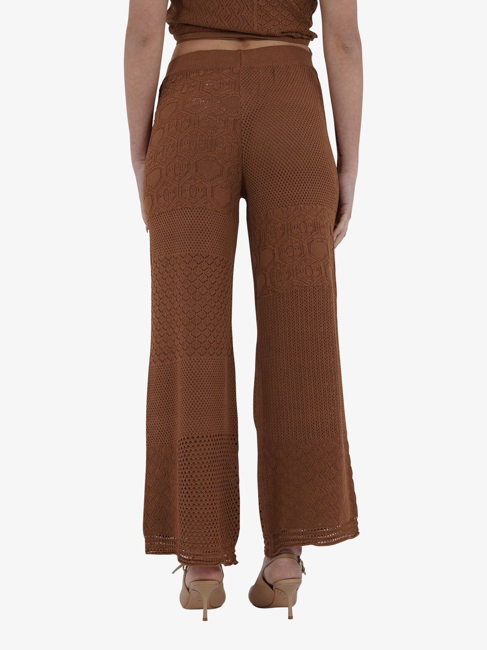 Pantalone Palazzo Akep da Donna - Marrone