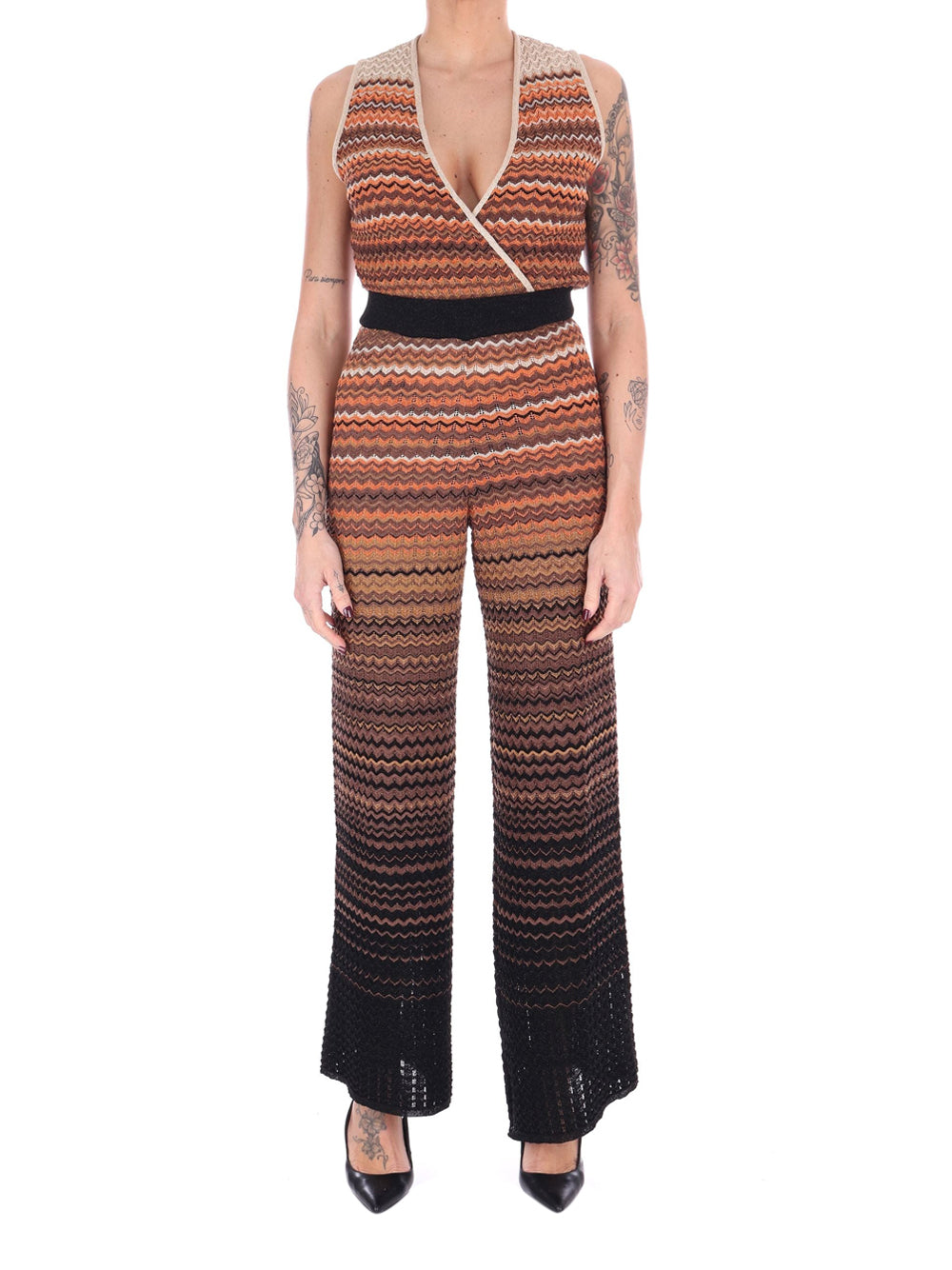 Jumpsuit Akep in Maglia Degrade da Donna - Multicolore