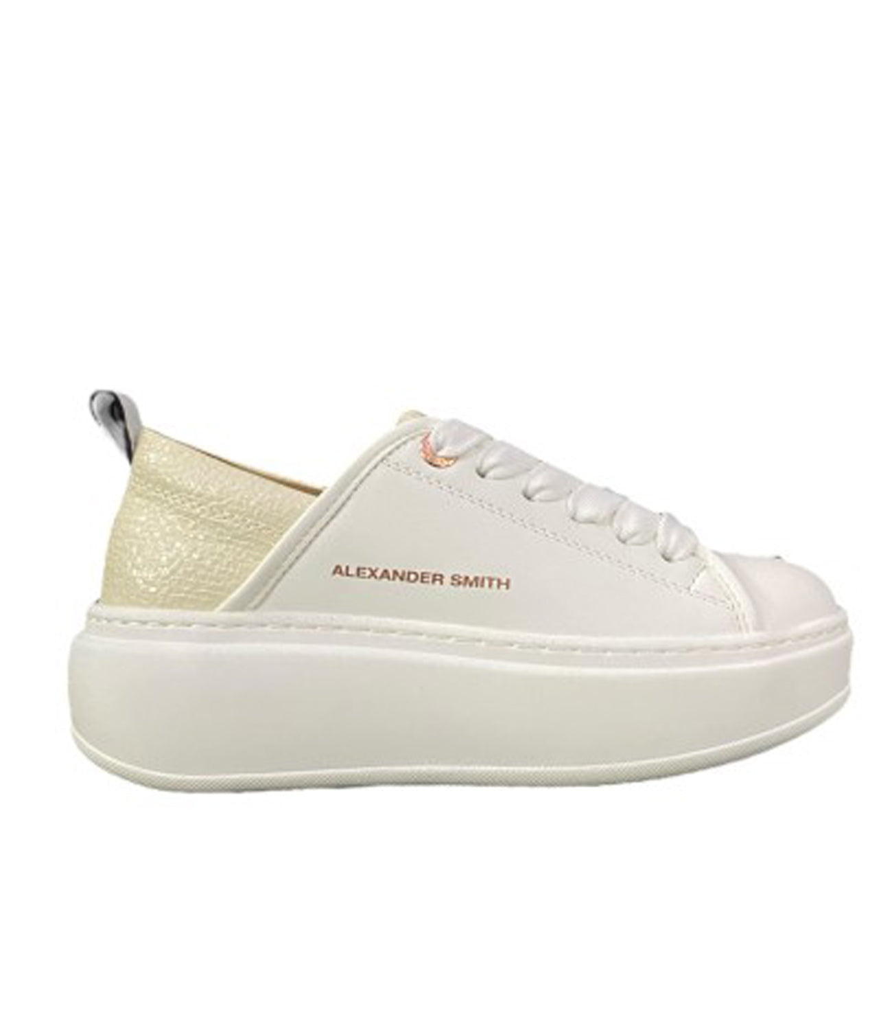 Alexander Smith Sneakers eco-wembley high womand Donna Mod. AEBBEHW 9501 TWT White Bianco