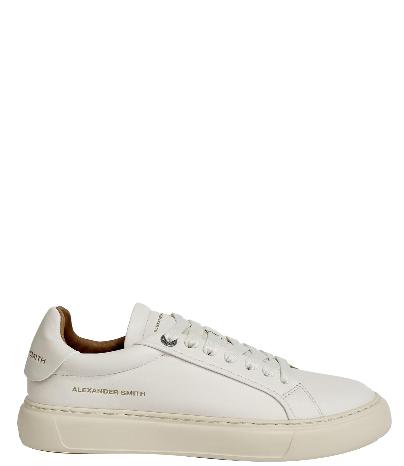 Alexander Smith Sneakers Uomo Mod. ASBBSOM3660 SOHO WHT WHITE Bianco
