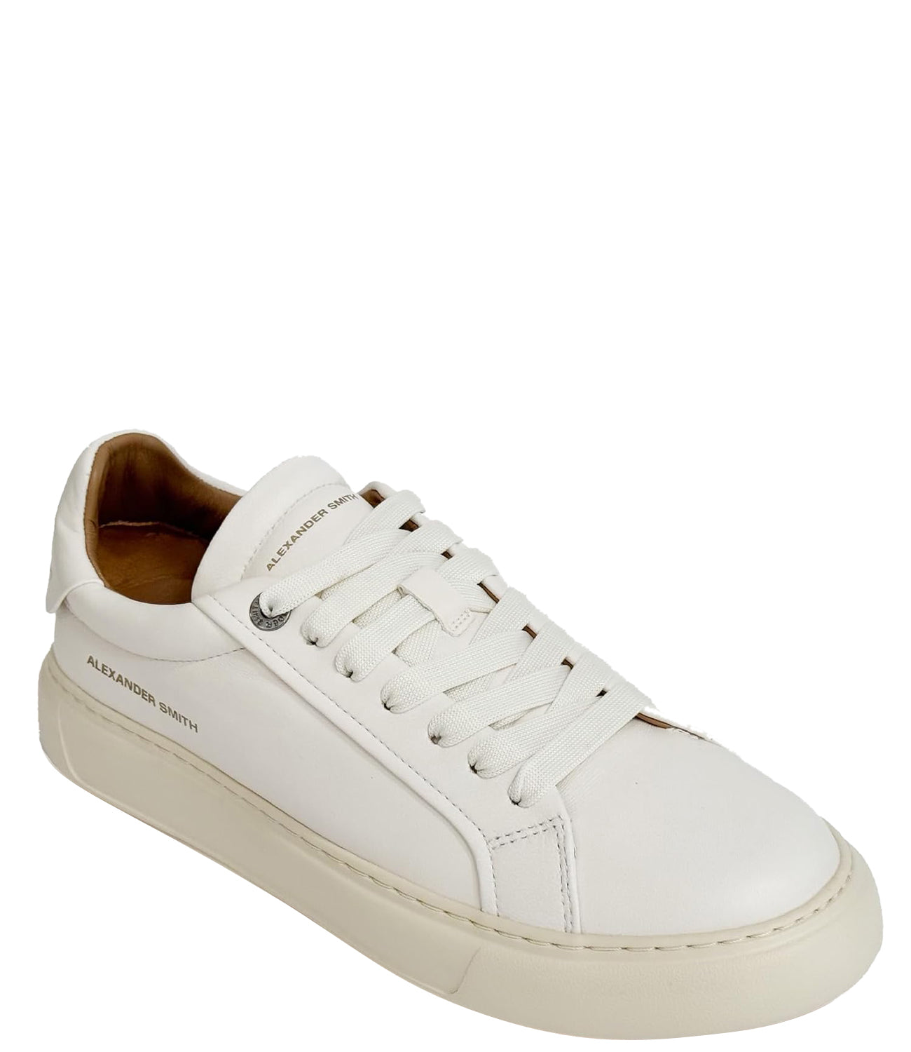 Alexander Smith Sneakers Uomo Mod. ASBBSOM3660 SOHO WHT WHITE Bianco
