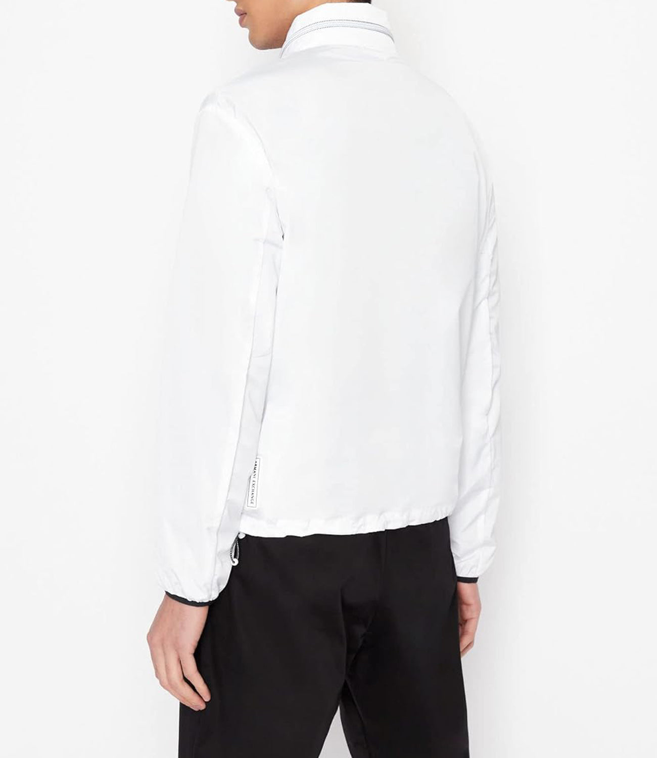 A|X Armani Exchange Giubbotto corto Uomo Mod. 8NZB07 ZNWFZ 1100 White Bianco