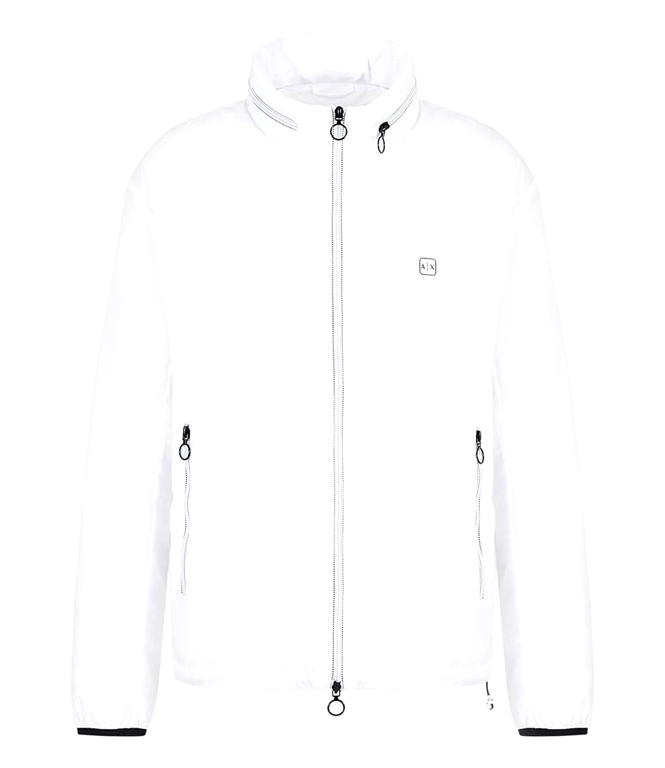 A|X Armani Exchange Giubbotto corto Uomo Mod. 8NZB07 ZNWFZ 1100 White Bianco