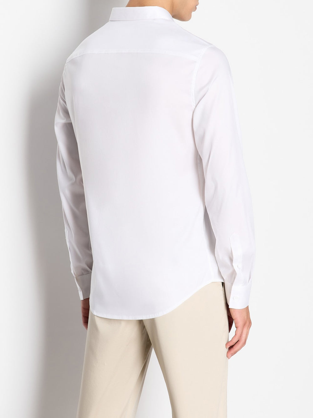 Camicia Classica Armani Exchange da Uomo - Bianco