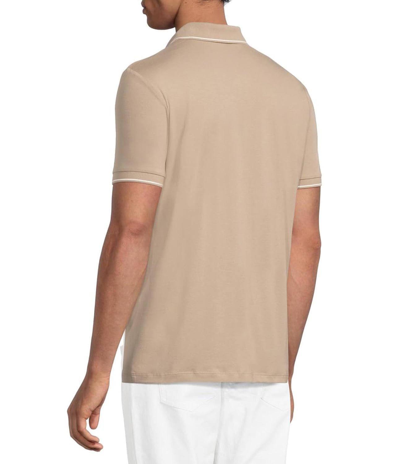A|X Armani Exchange Polo Maniche Corte Uomo Mod. 8NZF71 ZJH2Z U6167 Sabbia Beige