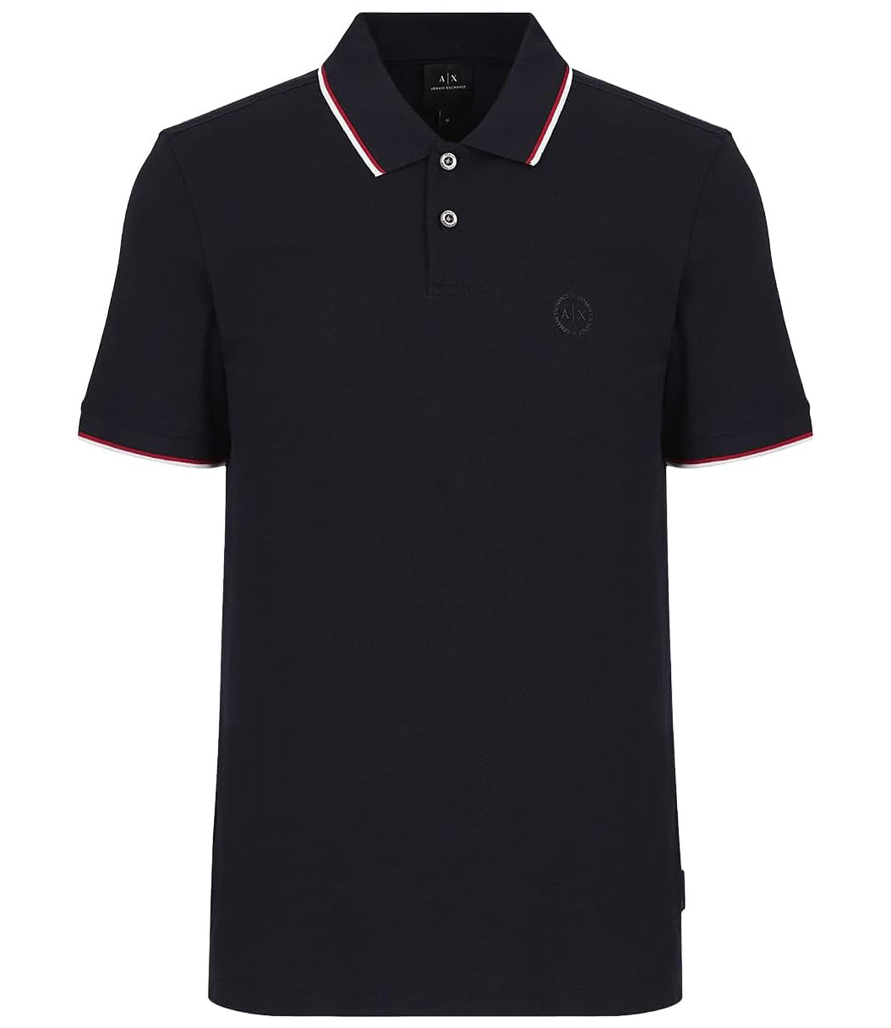 Armani Exchange Polo Manica Corta Uomo Mod. 8NZF75 Z8M5Z 1510 Blu