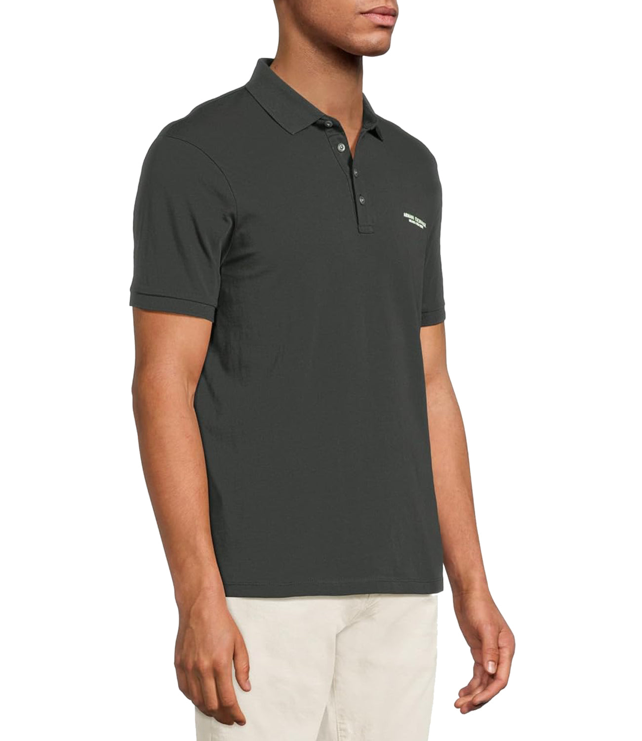 A|X Armani Exchange Polo M/C Uomo Mod. 8NZF80 Z8H4Z UB001 Verde