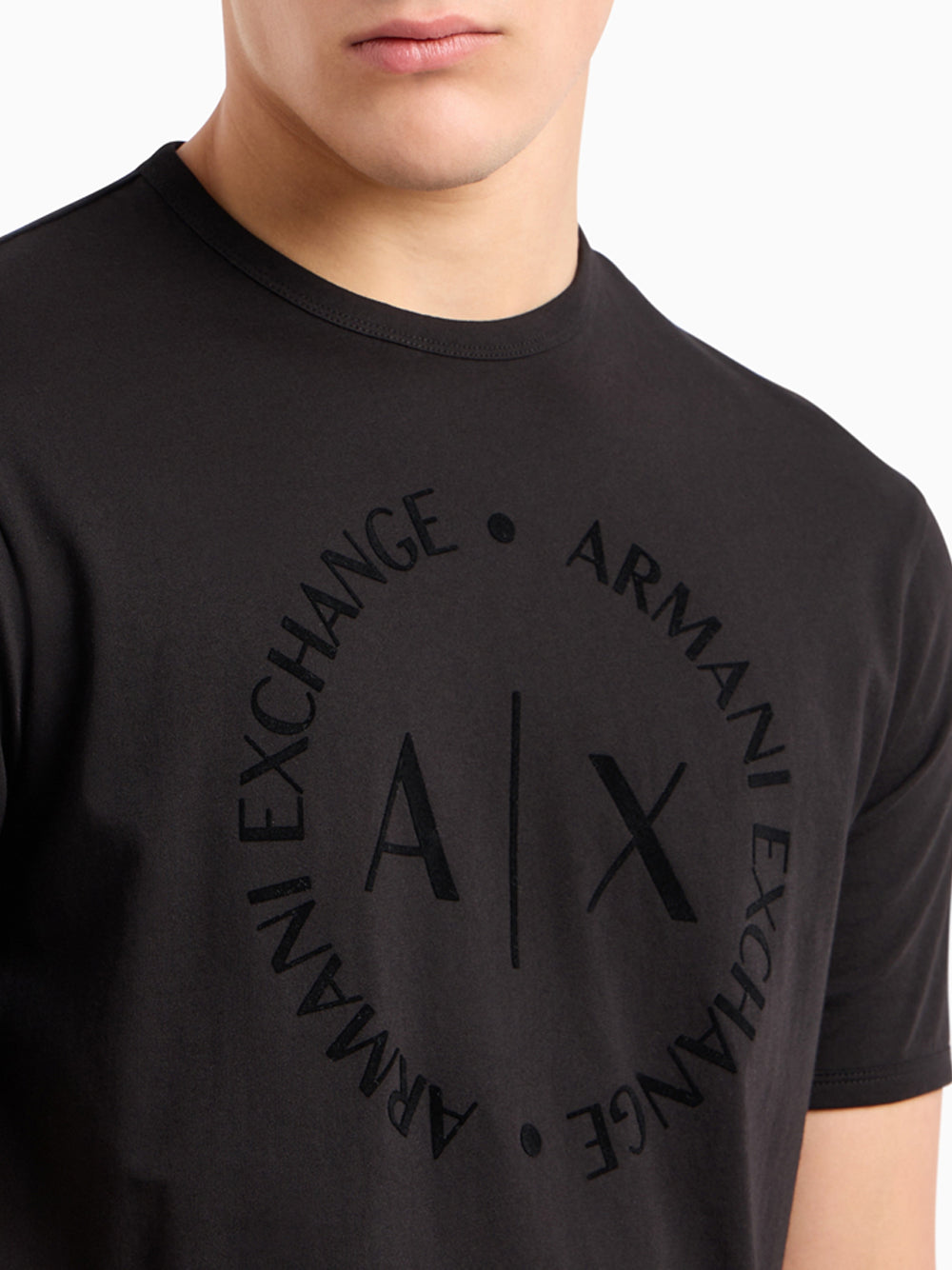 T-shirt Armani Exchange da Uomo - Nero