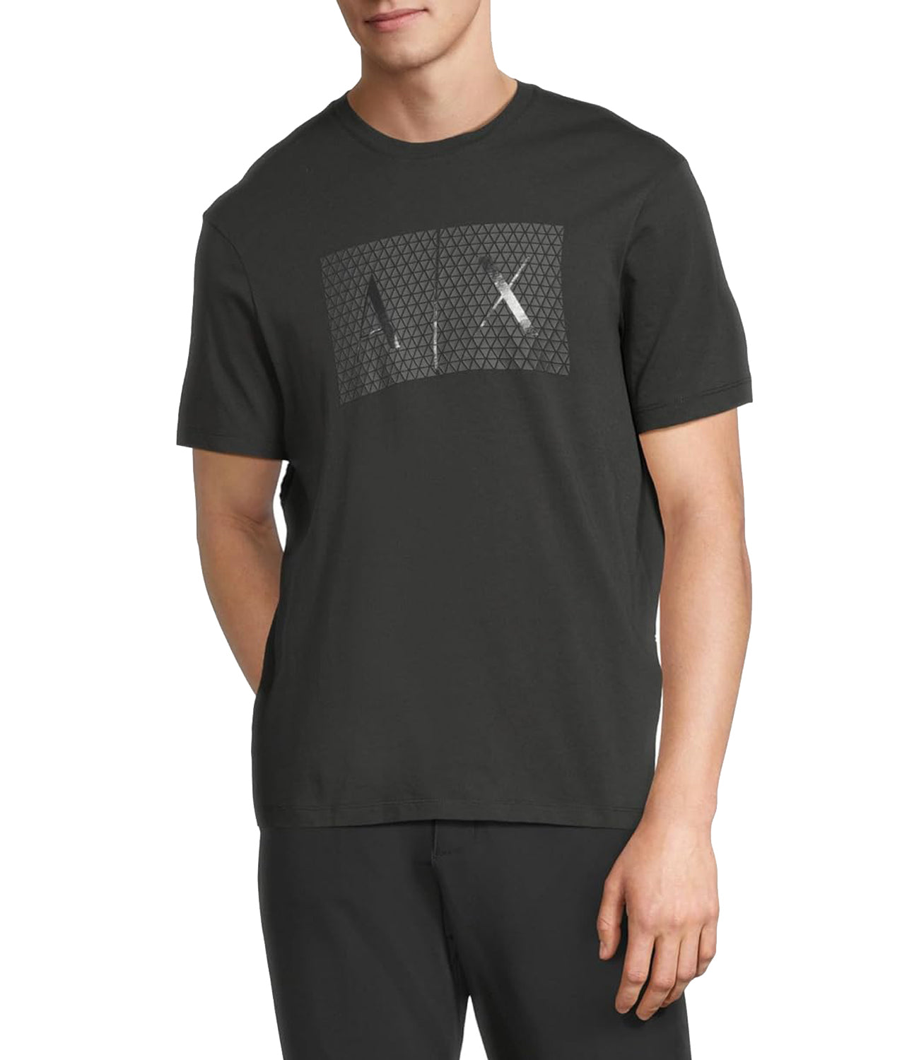 A|X Armani Exchange T-shirt Uomo Mod. 8NZTCK Z8H4Z UB001 Verde