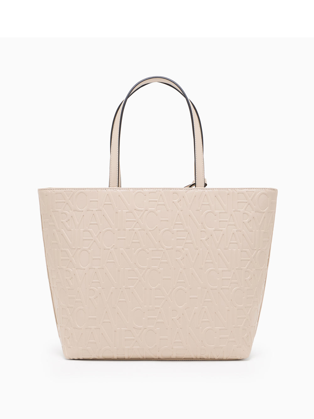Borsa Shopper Armani Exchange da Donna - Avorio