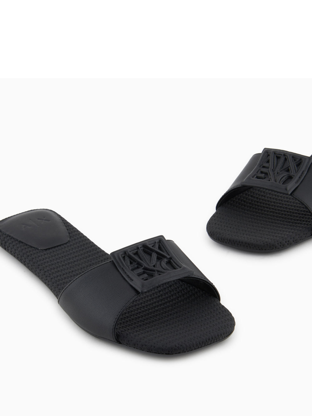 Ciabatte Armani Exchange da Donna - Nero