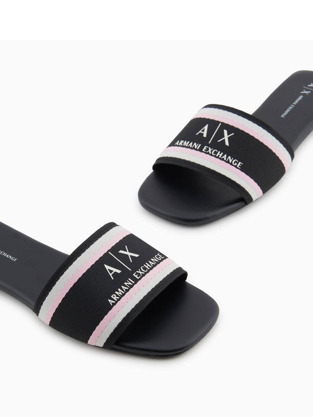 Ciabatte Armani Exchange da Donna - Nero