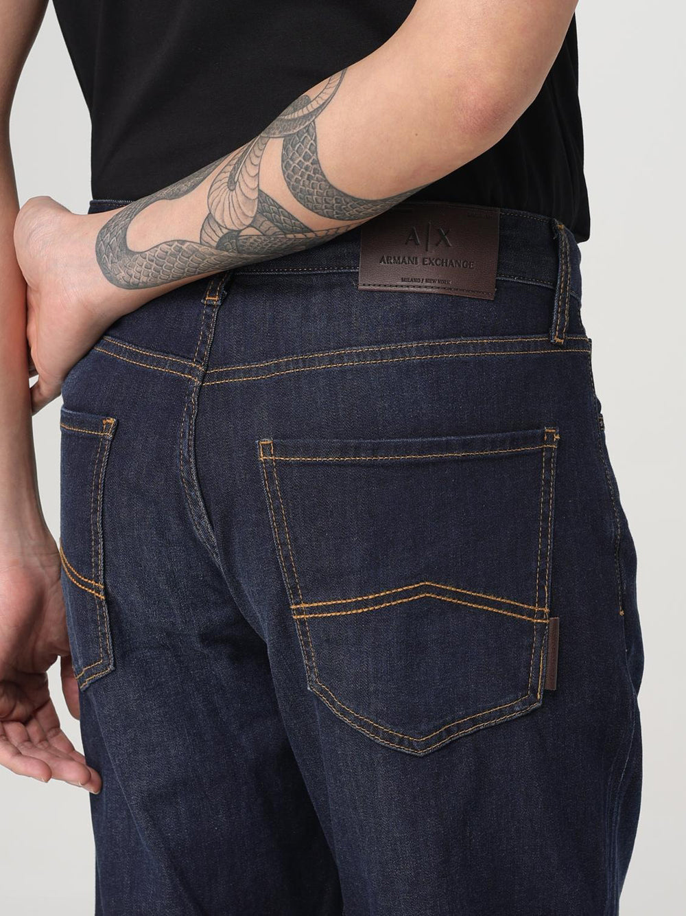 Jeans Regular Armani Exchange da Uomo - Denim
