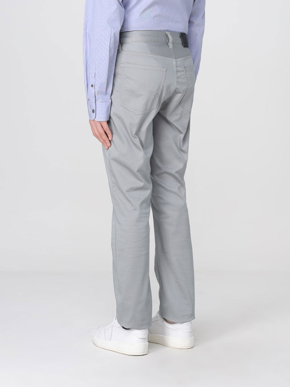 Pantalone Slim Armani Exchange da Uomo - Grigio