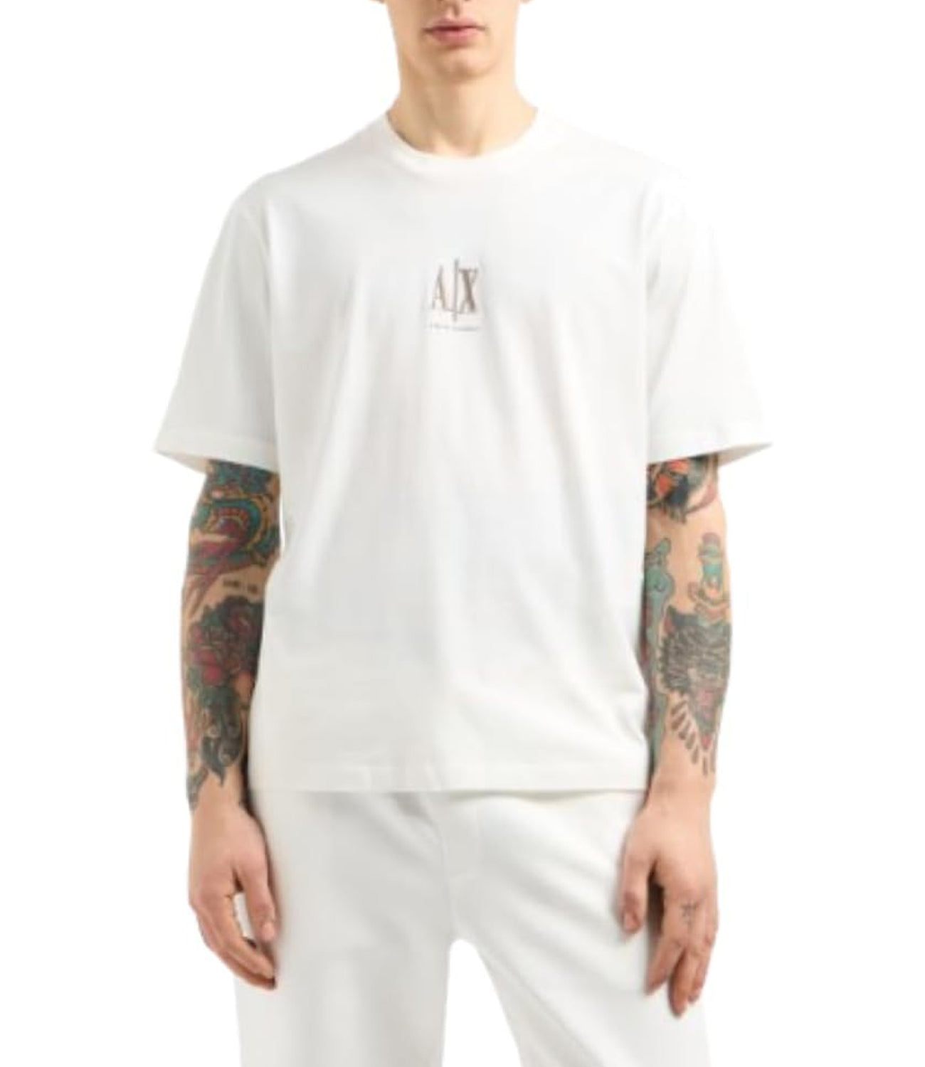 A|X Armani Exchange T-shirt Uomo Mod. XM000363 AF12308 U0009 Beige