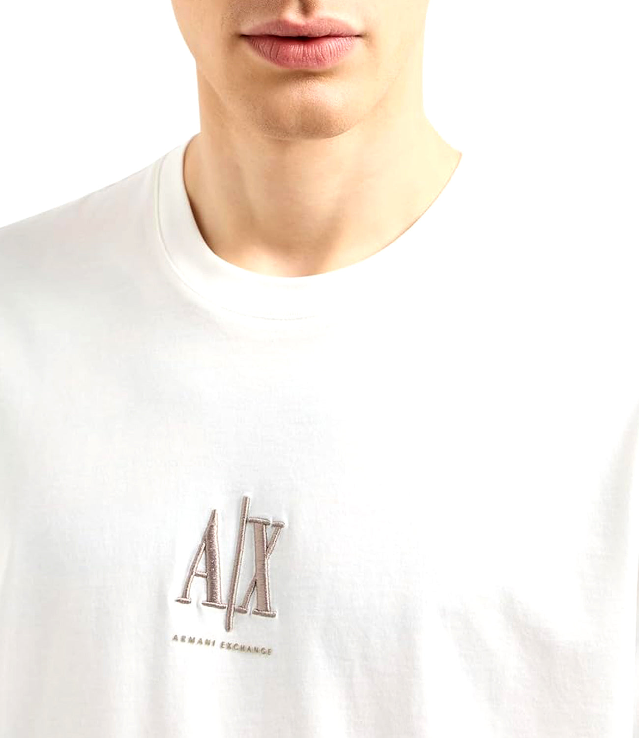 A|X Armani Exchange T-shirt Uomo Mod. XM000363 AF12308 U0009 Beige