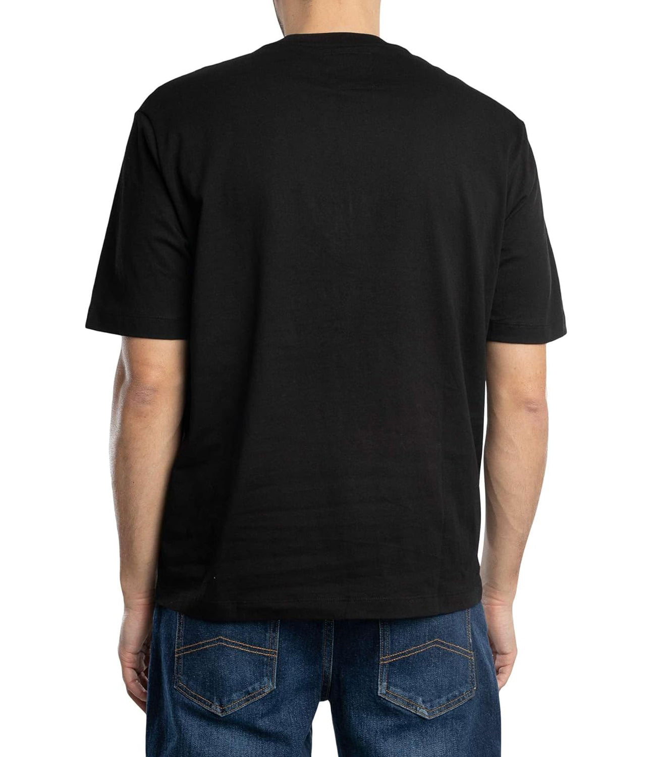 A|X Armani Exchange T-shirt Uomo Mod. XM000363 AF12308 UC001 Black Nero