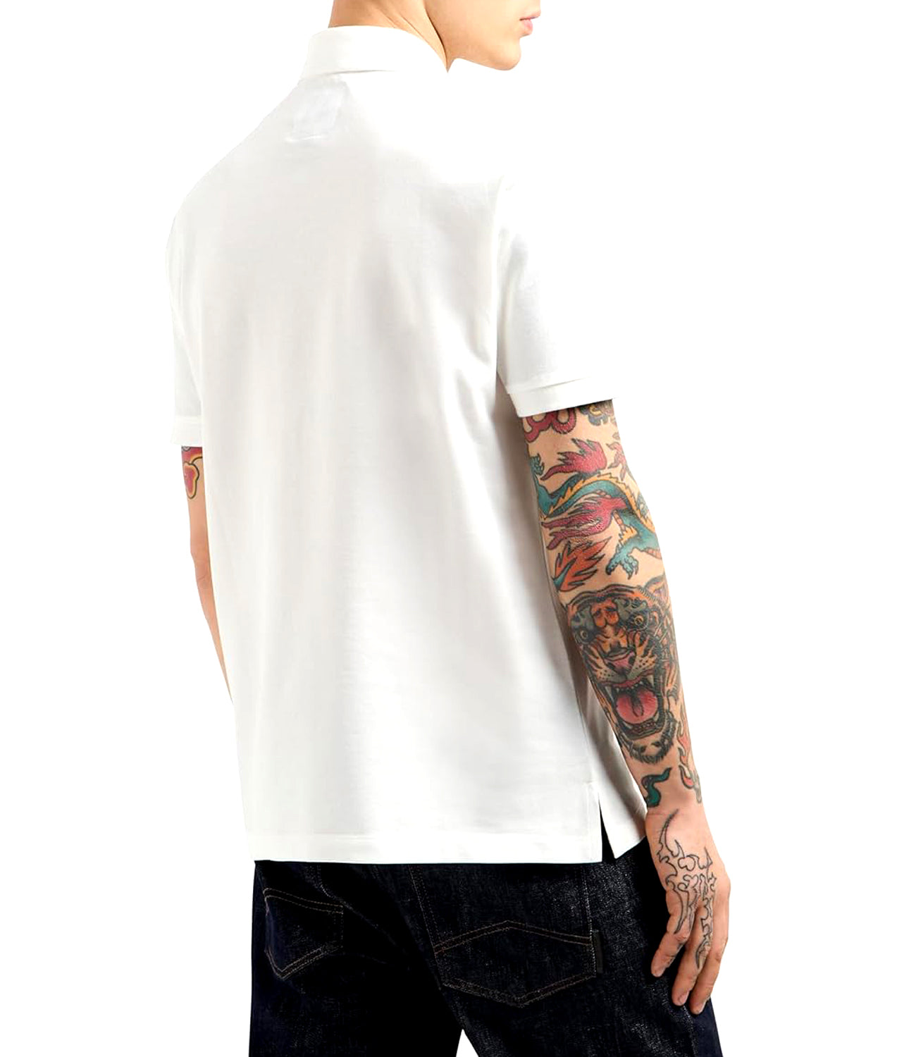 A|X Armani Exchange Polo Maniche Corte Uomo Mod. XM000367 AF13022 U0009 Bianco