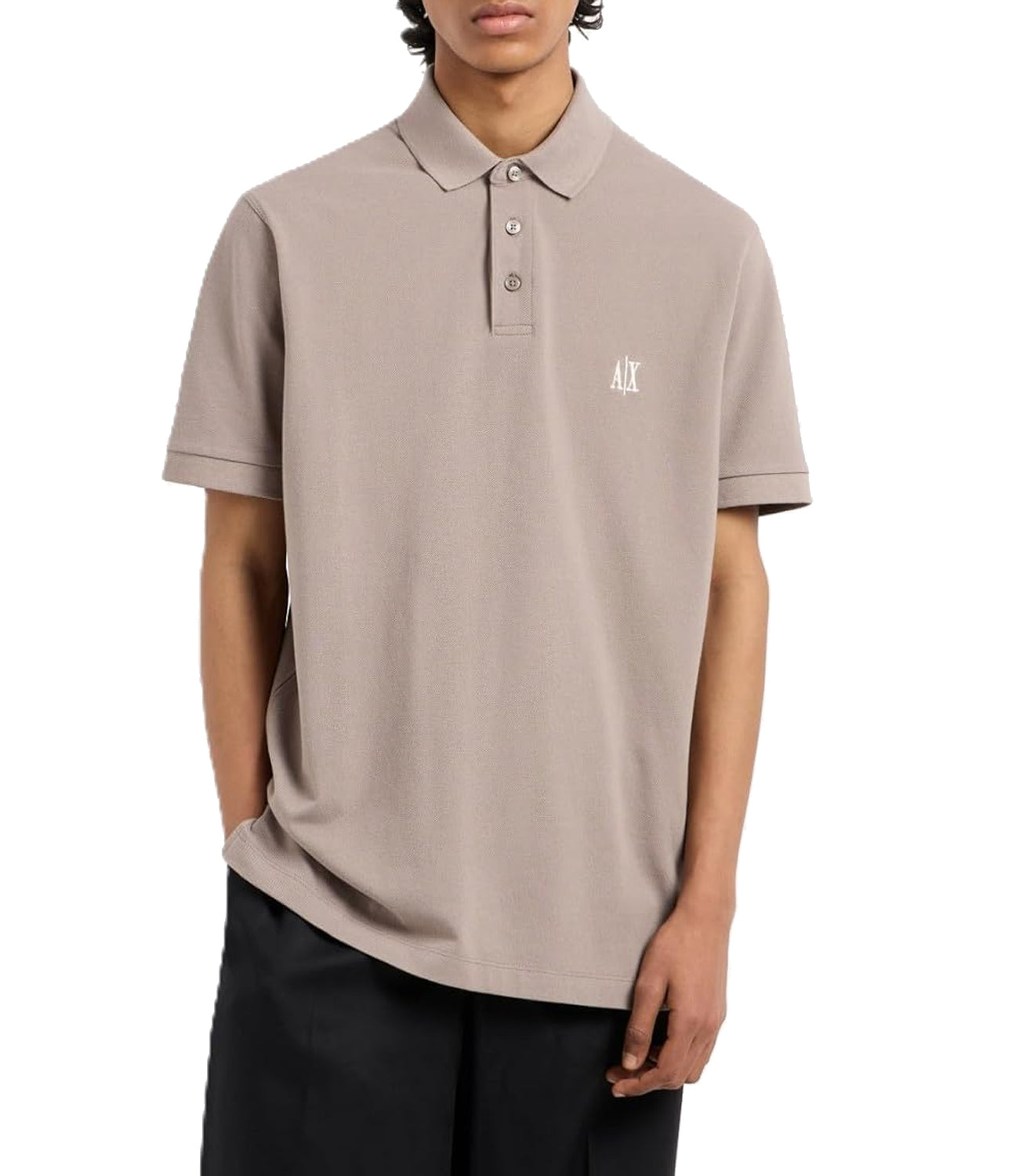 A|X Armani Exchange Polo Maniche Corte Uomo Mod. XM000367 AF13022 U6107 Beige