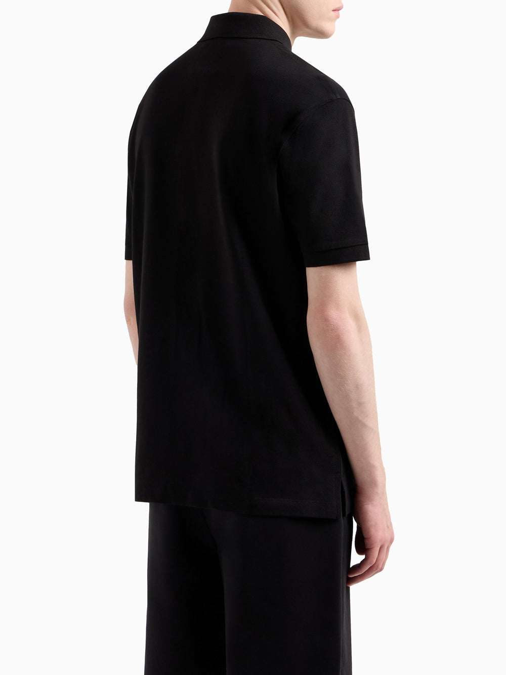 Polo Armani Exchange da Uomo - Nero