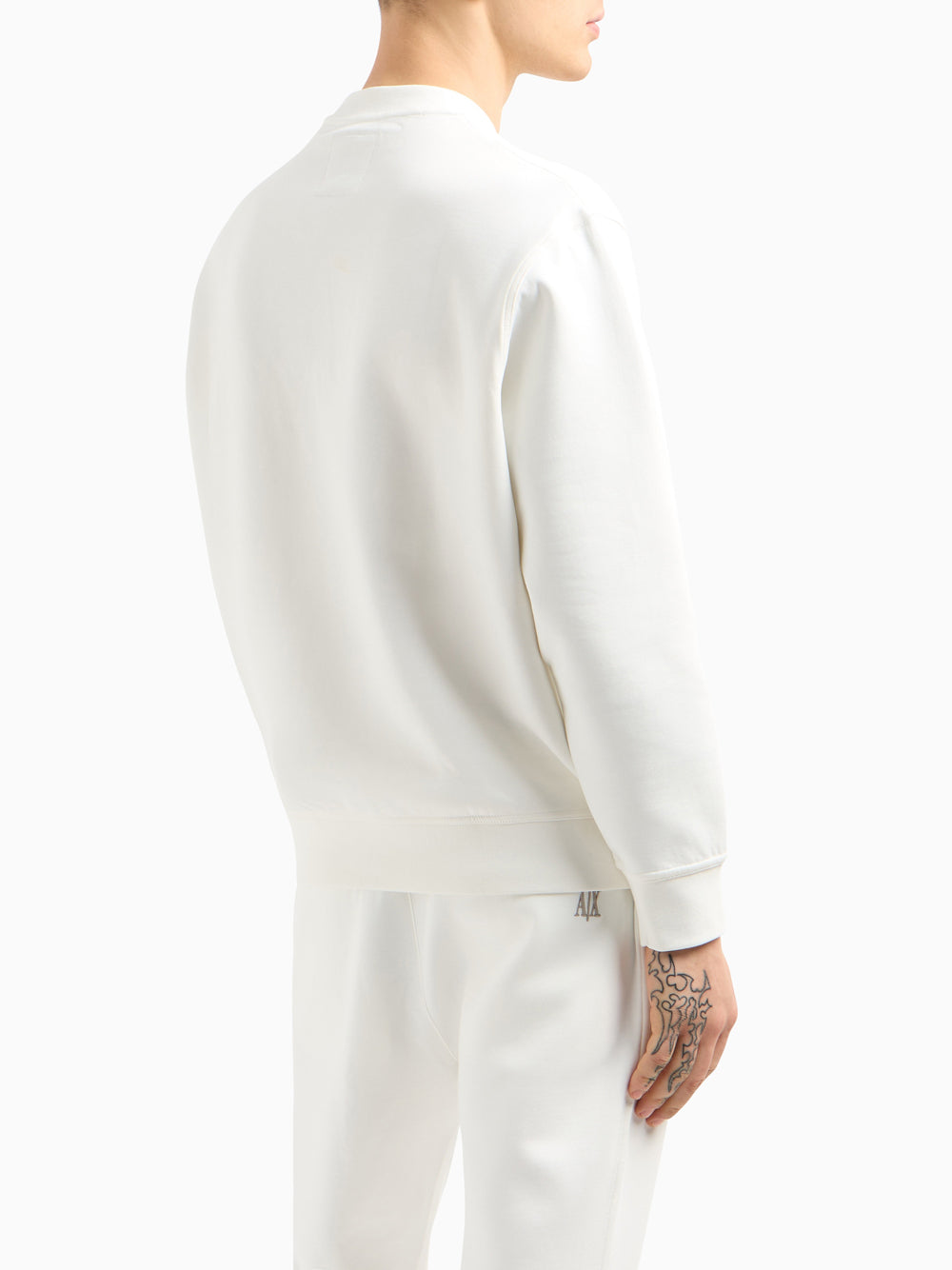 Felpa Armani Exchange da Uomo - Bianco