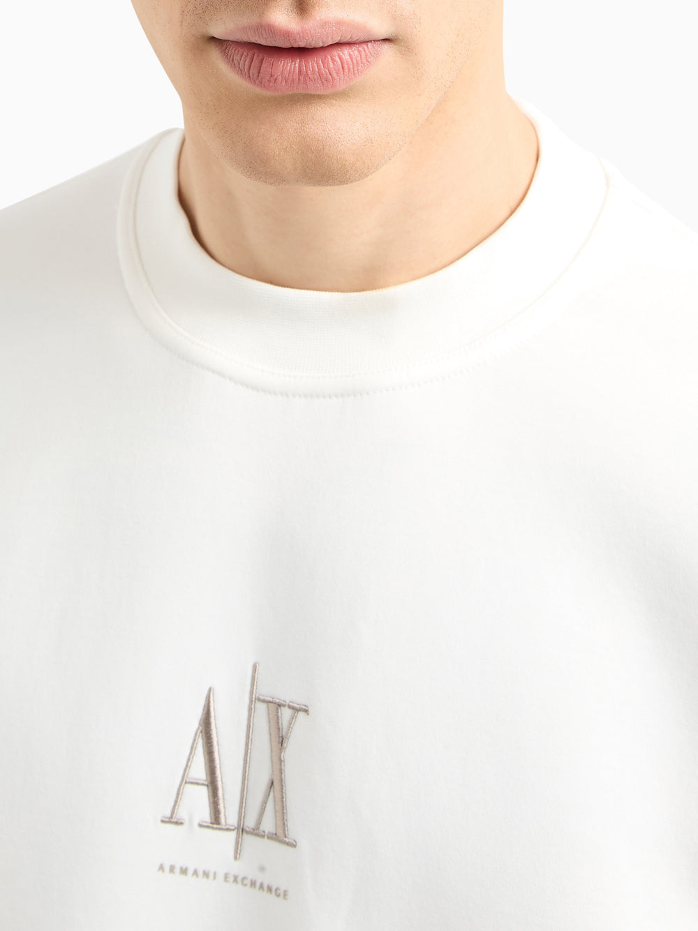 Felpa Armani Exchange da Uomo - Bianco