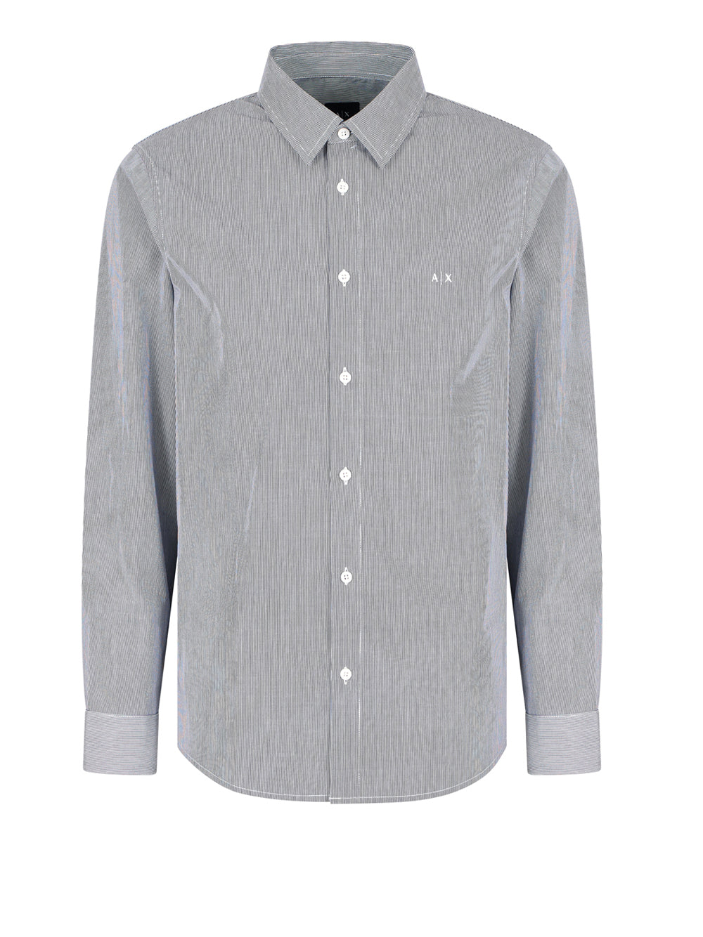 Camicia Casual Armani Exchange da Uomo - Bianco Blu