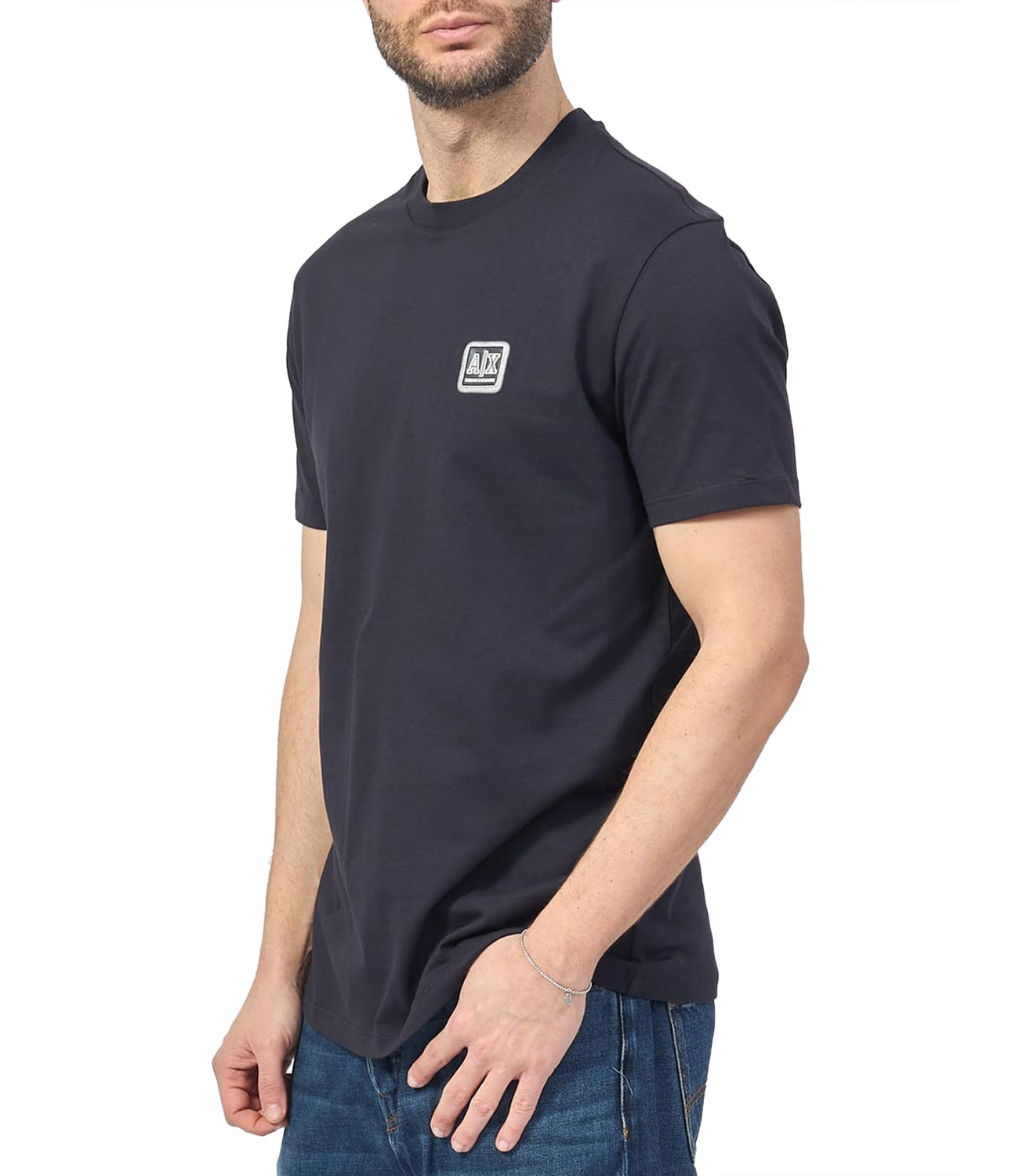 A|X Armani Exchange T-shirt Uomo Mod. XM000546 AF10361 UB101 Blu