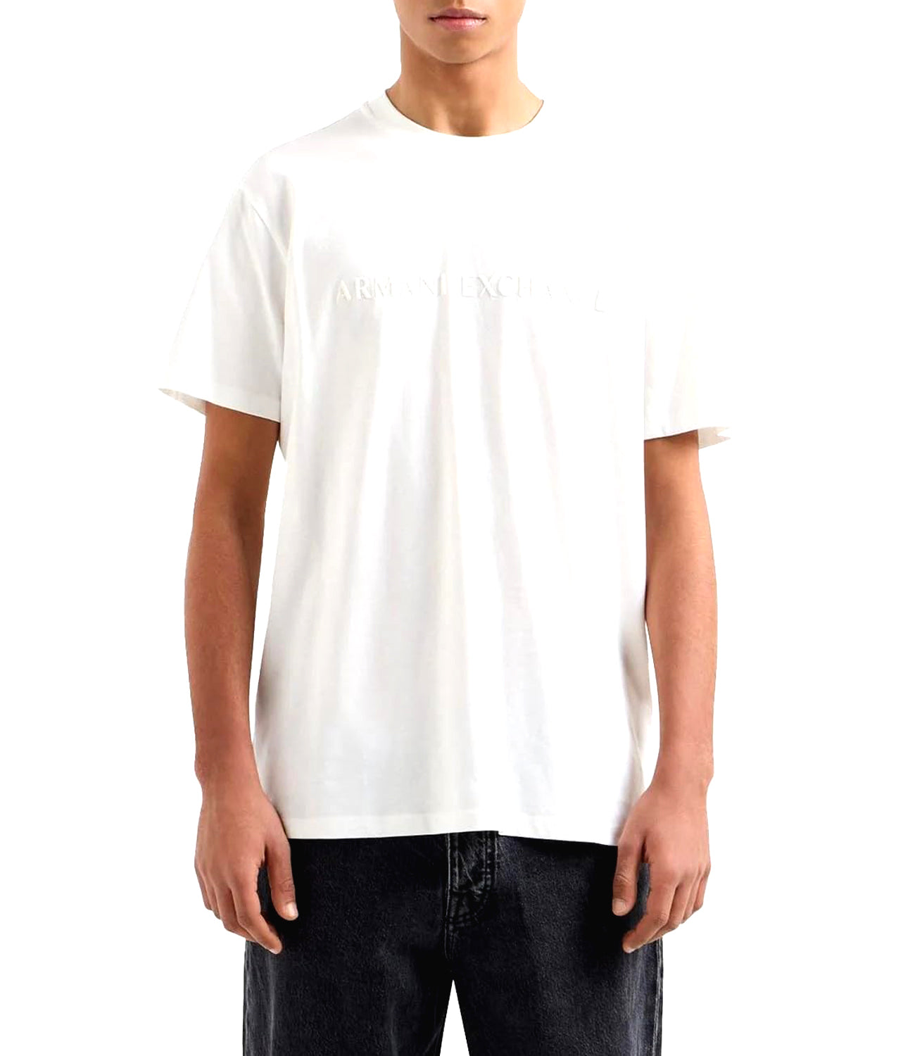 A|X Armani Exchange T-shirt Uomo Mod. XM000554 AF10356 U0009 Beige