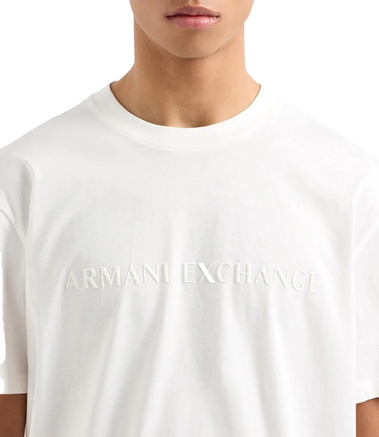 A|X Armani Exchange T-shirt Uomo Mod. XM000554 AF10356 U0009 Beige