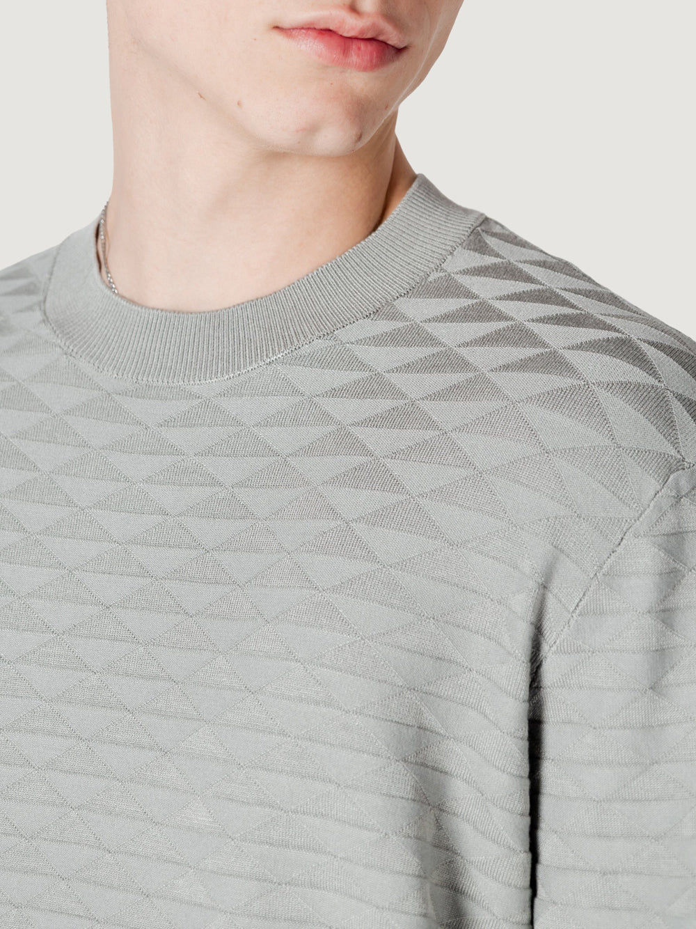 Pullover Armani Exchange da Uomo - Grigio