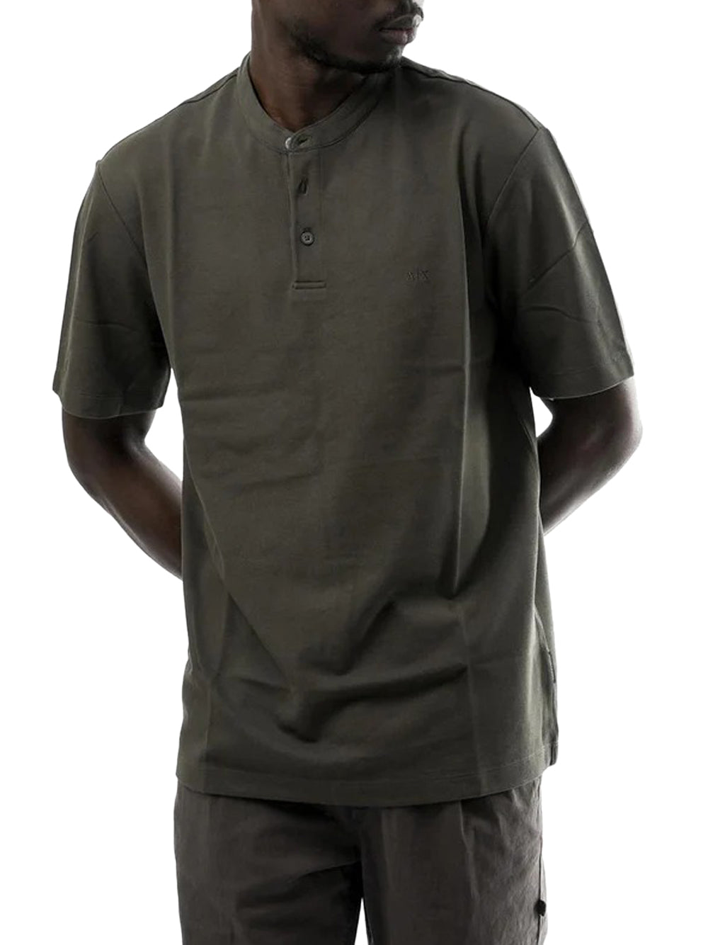 A|X Armani Exchange Polo Manica Corta Uomo Mod. XM000740 AF13030 U8120 Verde