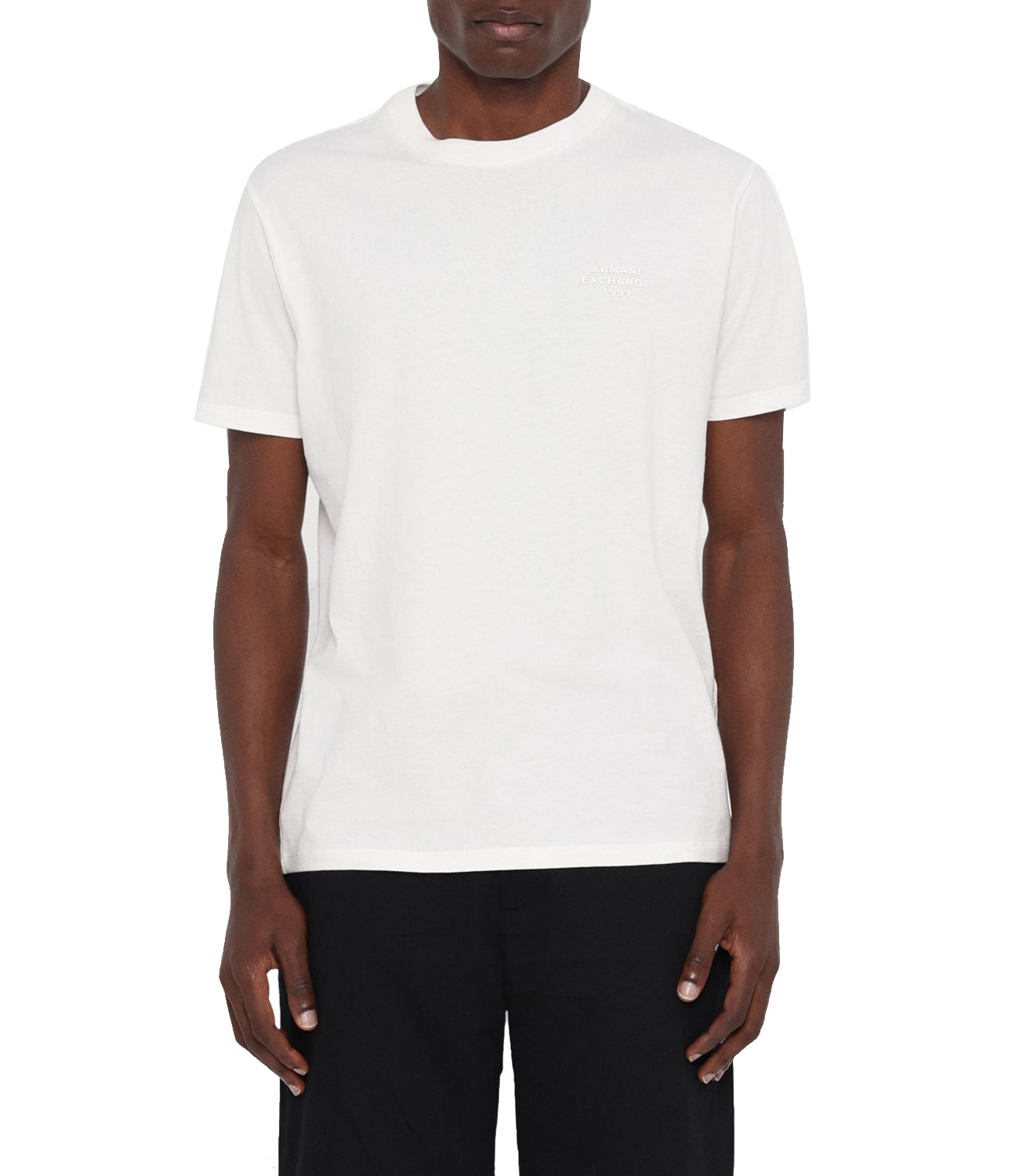 A|X Armani Exchange T-shirt Uomo Mod. XM000752 AF12308 U0009 Bianco