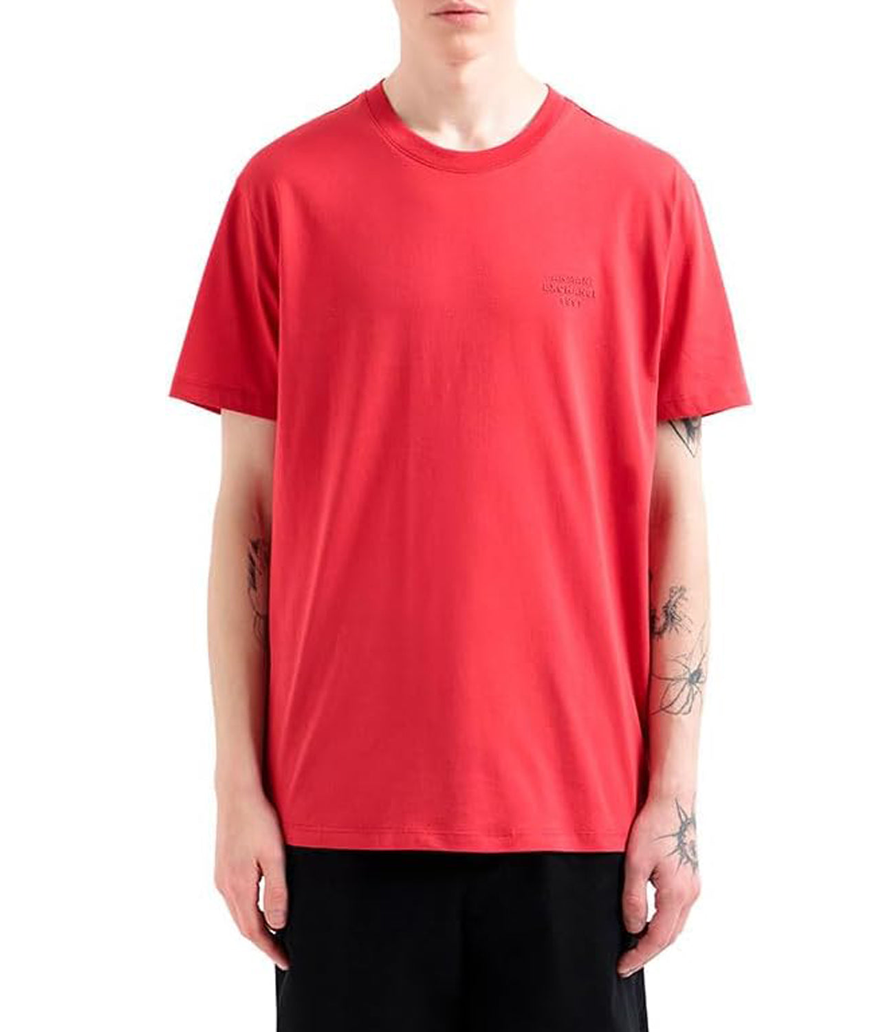 A|X Armani Exchange T-shirt Uomo Mod. XM000752 AF12308 U5059 Rosso