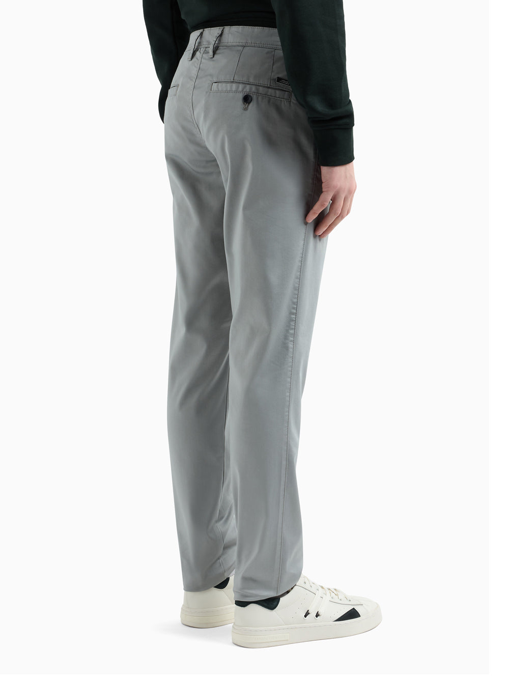 Pantalone Chino Armani Exchange da Uomo - Grigio