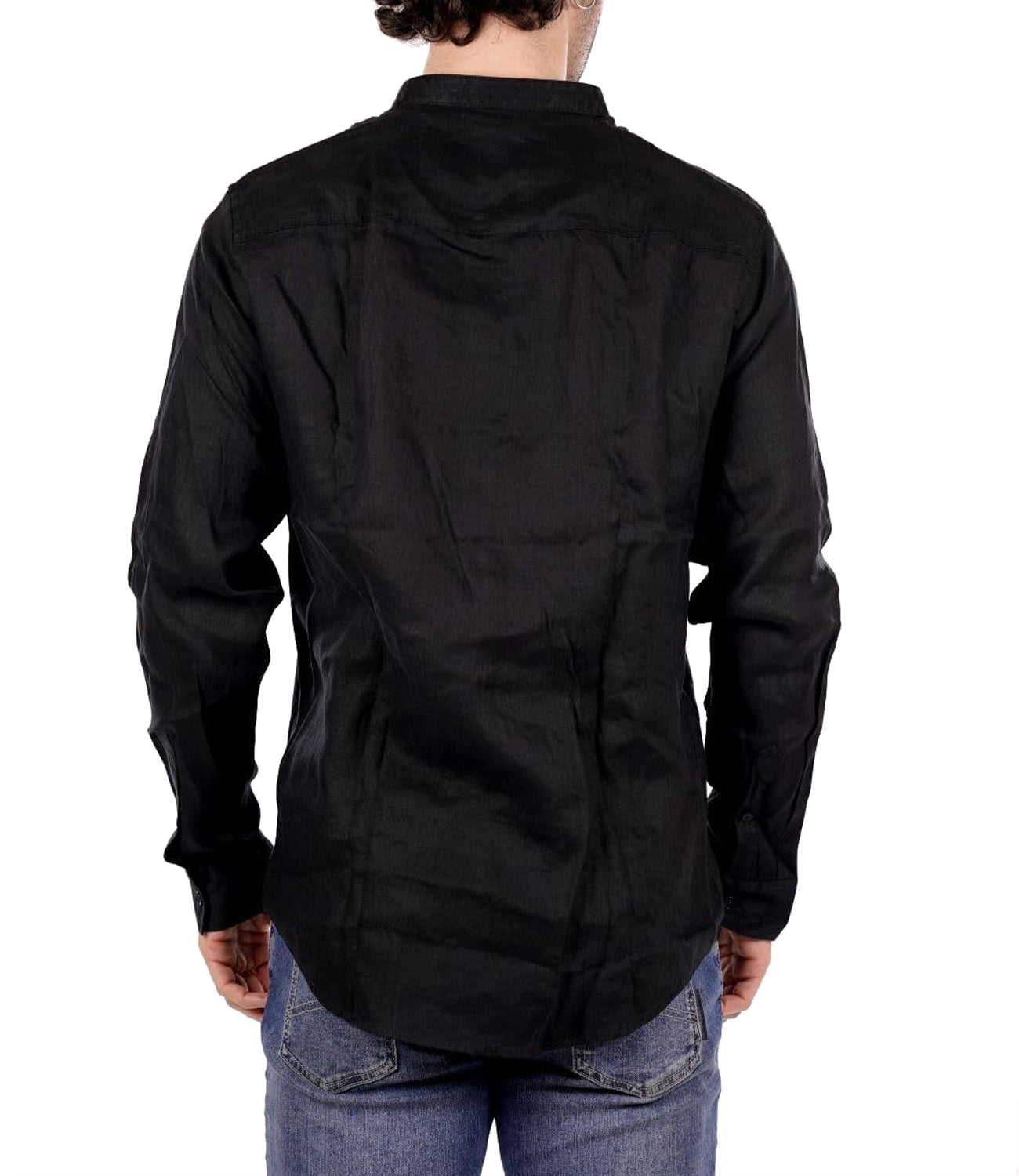 A|X Armani Exchange Camicia Manica Lunga Uomo Mod. XM001222 AF14619 UC001 Nero