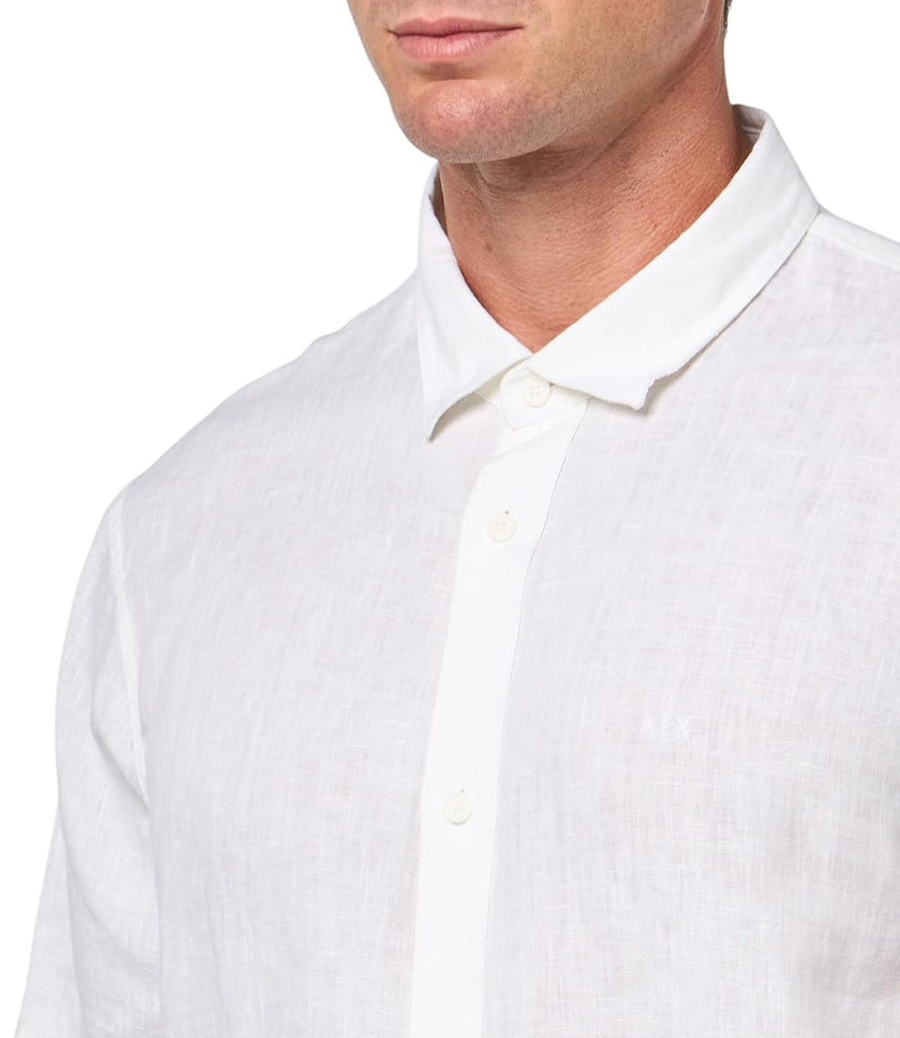 A|X Armani Exchange Camicia m/c Uomo Mod. XM001223 AF14619 U0001 Bianco