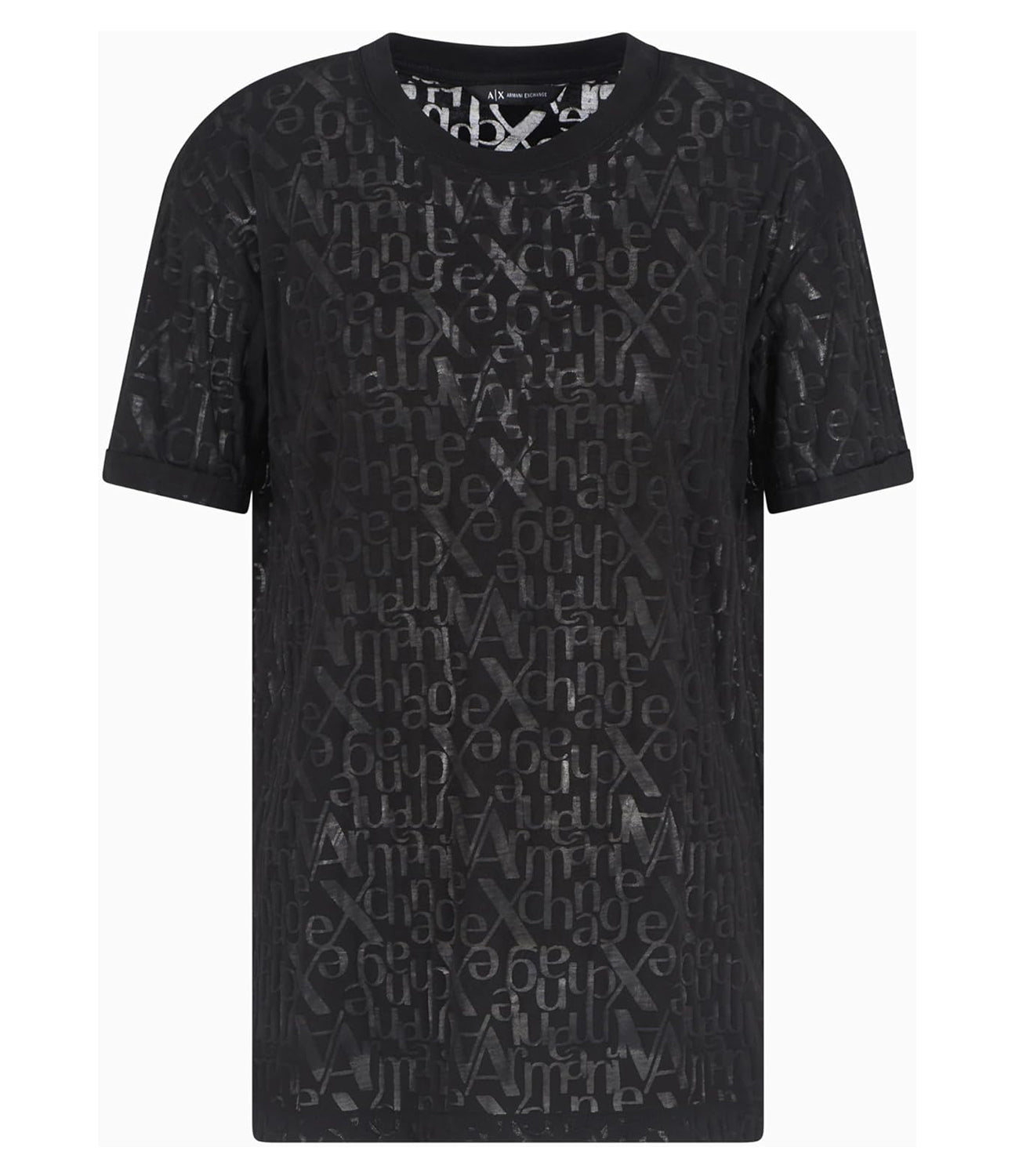 A|X Armani Exchange T-shirt Donna Mod. XW000103 AF10835 FC040 Nero