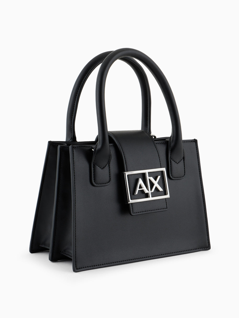 Borsa a Mano Armani Exchange da Donna - Nero