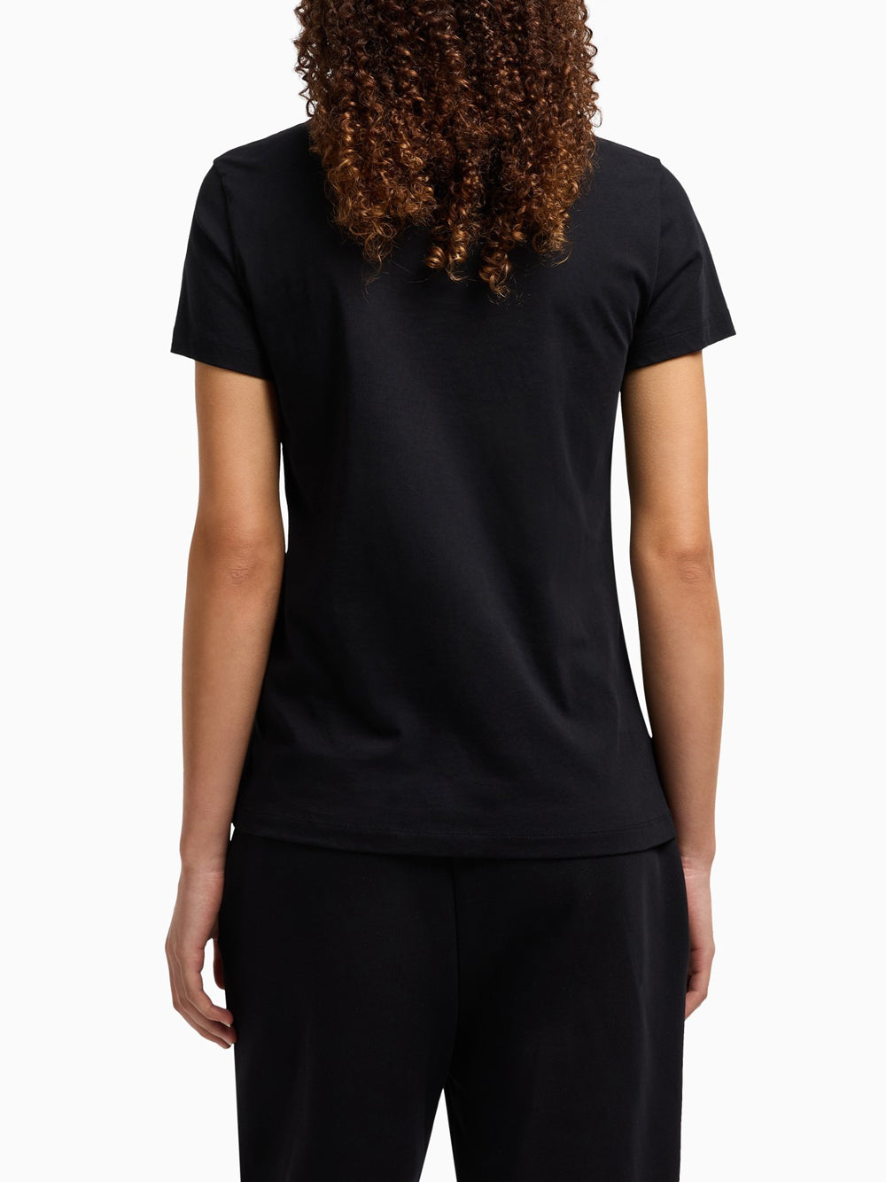 T-shirt Armani Exchange da Donna - Nero